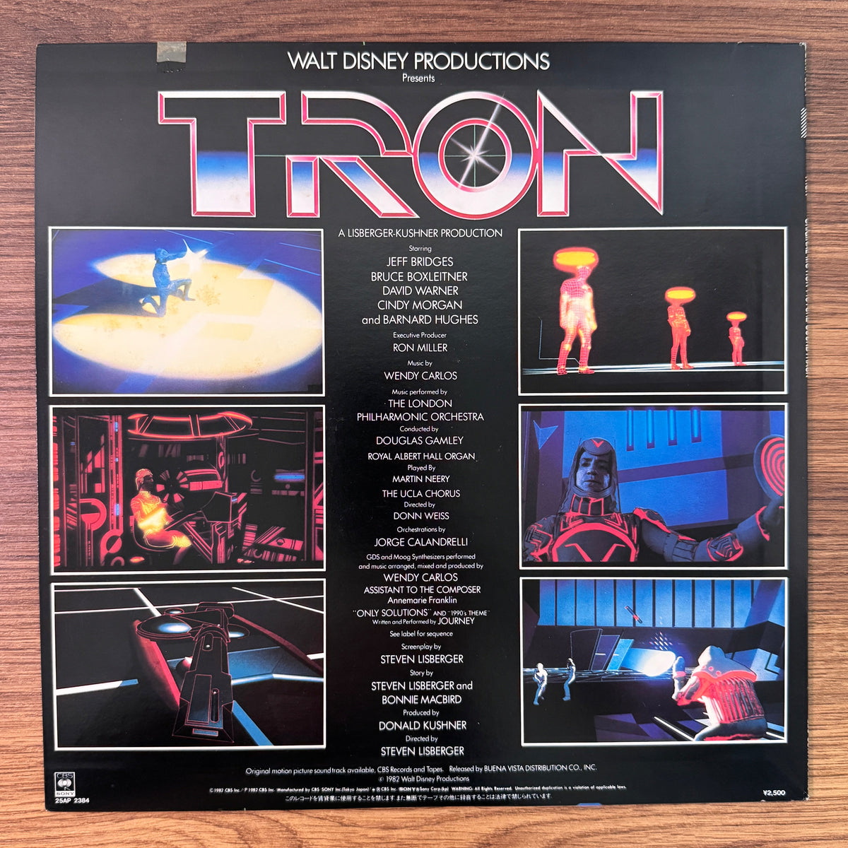 Wendy Carlos – Tron Original Soundtrack Japan Vinyl