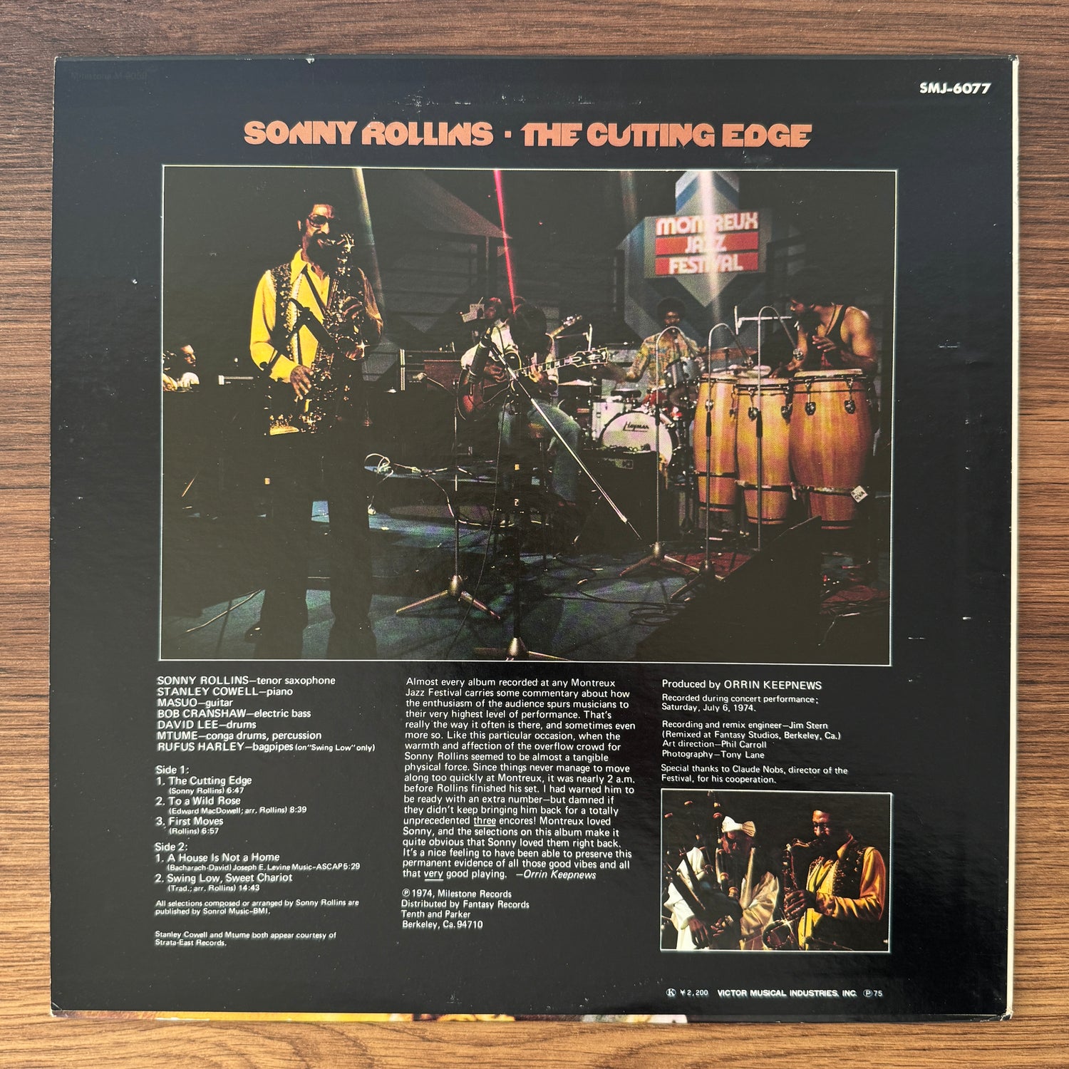 Sonny Rollins – The Cutting Edge