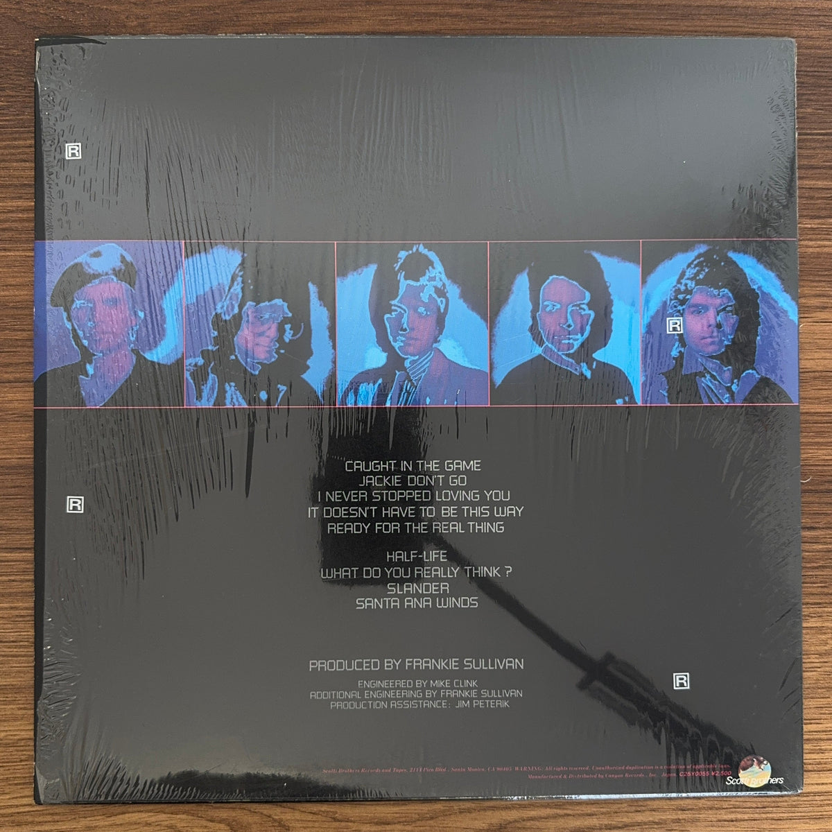 Survivor – Caught In The Game Japan Vinyl