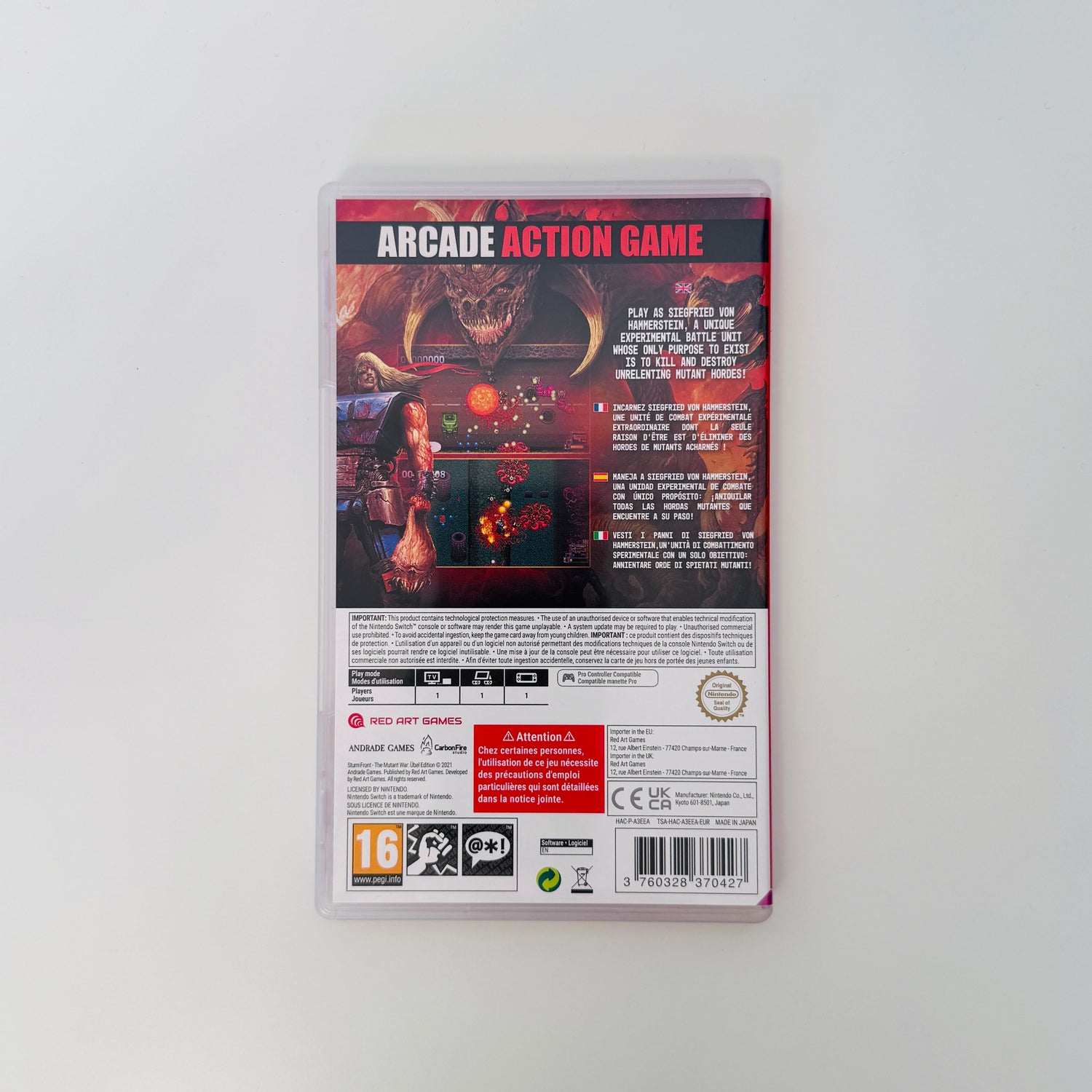 Sturmfront: The Mutant War [Ubel Edition] | Nintendo Switch