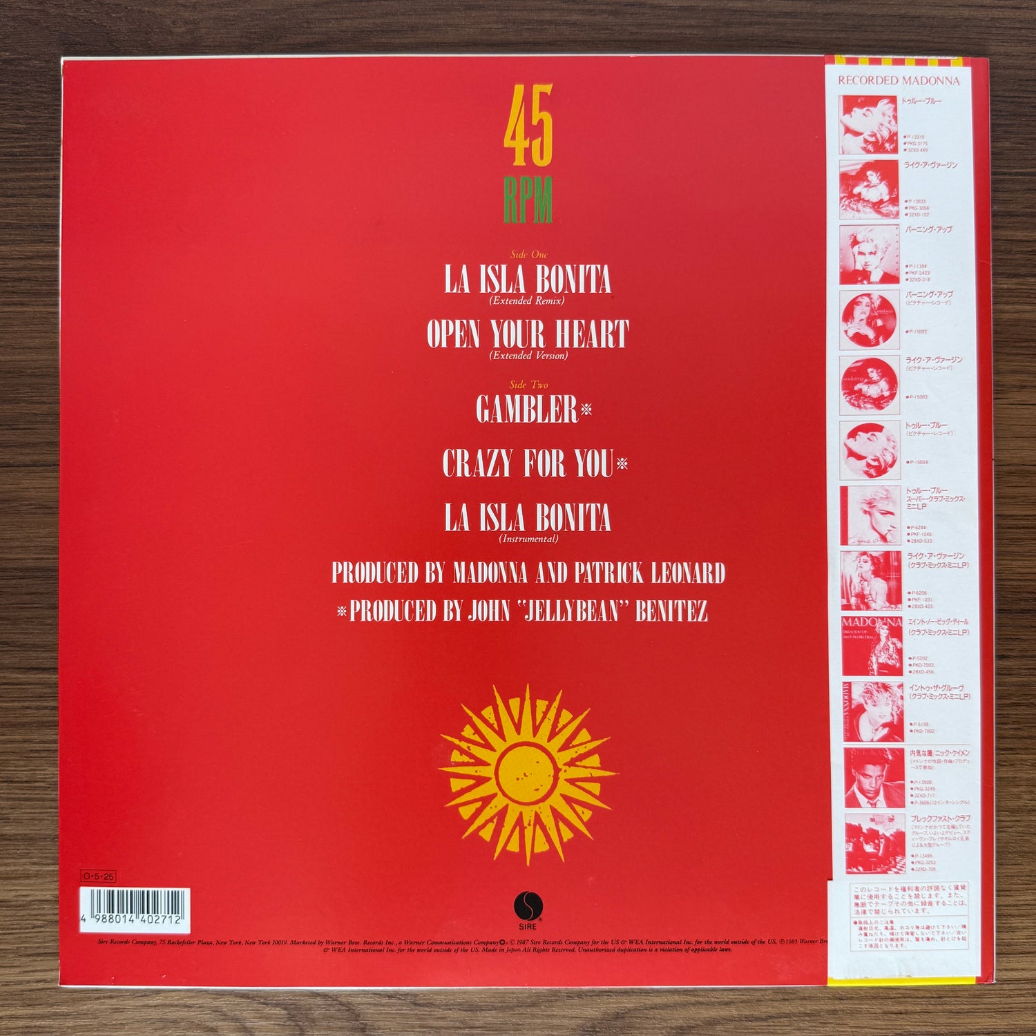 Madonna – La Isla Bonita - Super Mix