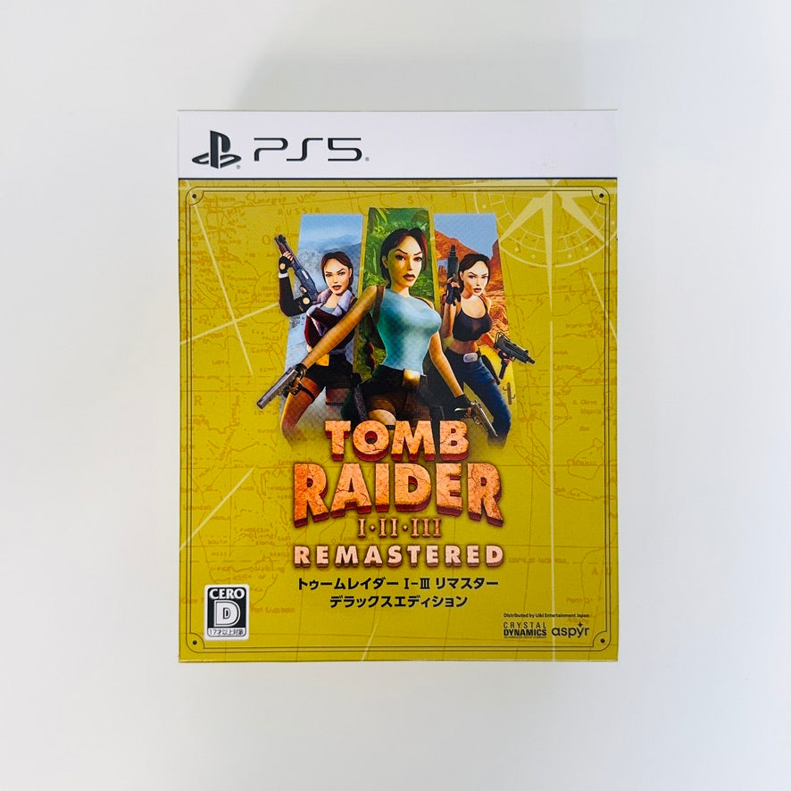 Tomb Raider I-II-III Remastered Starring Lara Croft Deluxe Edition | Playstation 5