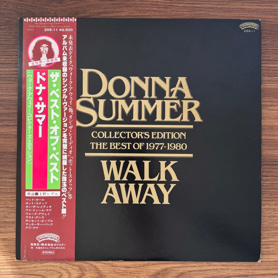 Donna Summer – Walk Away Collector's Edition (The Best Of 1977-1980) Japan Vinyl