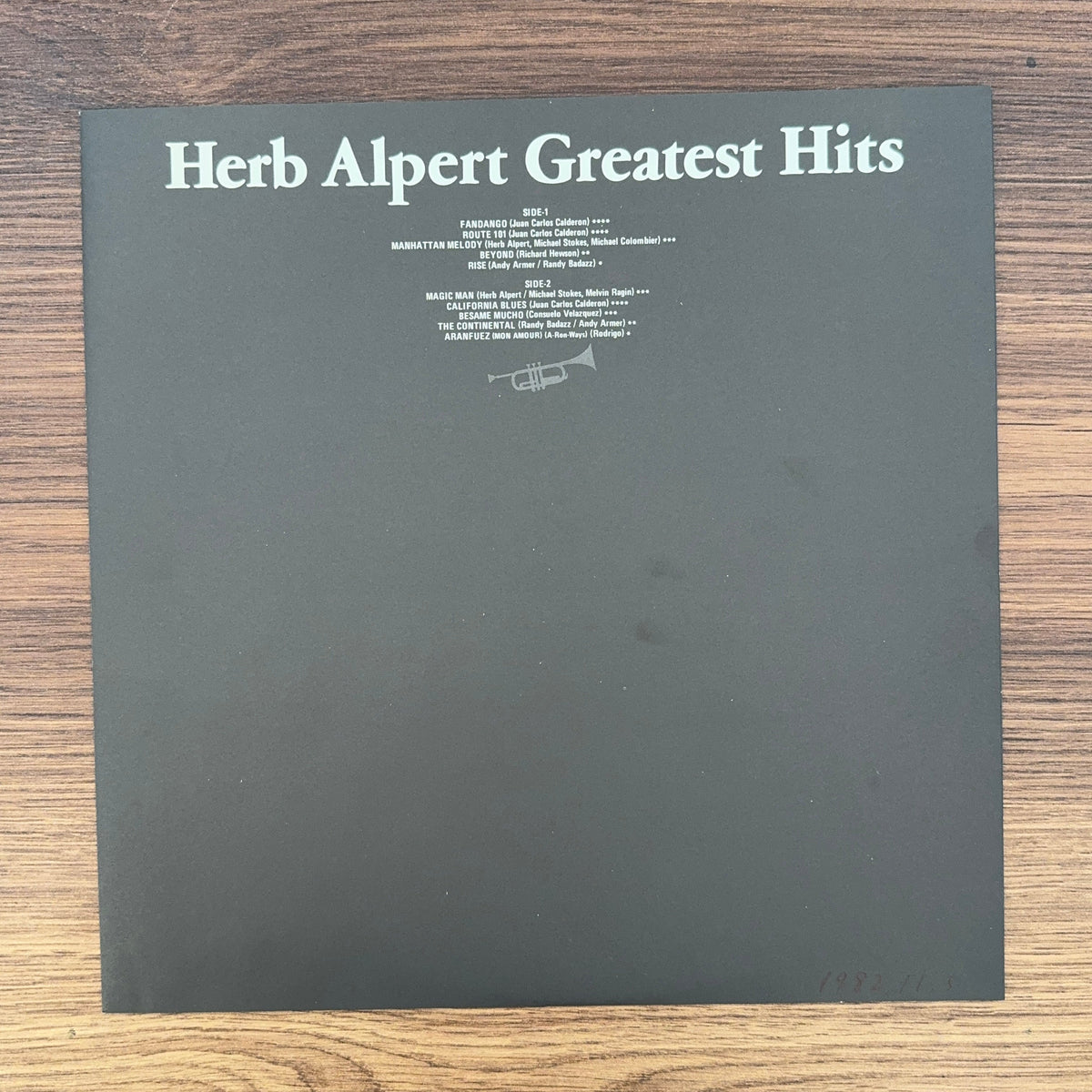 Herb Alpert – Greatest Hits Japan Vinyl