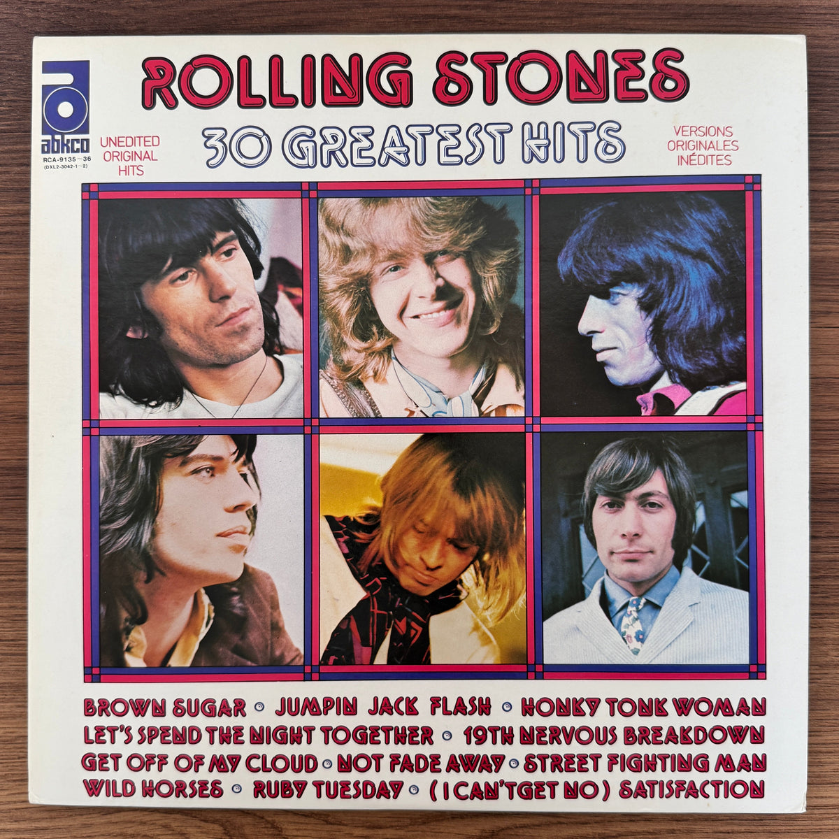 The Rolling Stones – 30 Greatest Hits Japan Vinyl