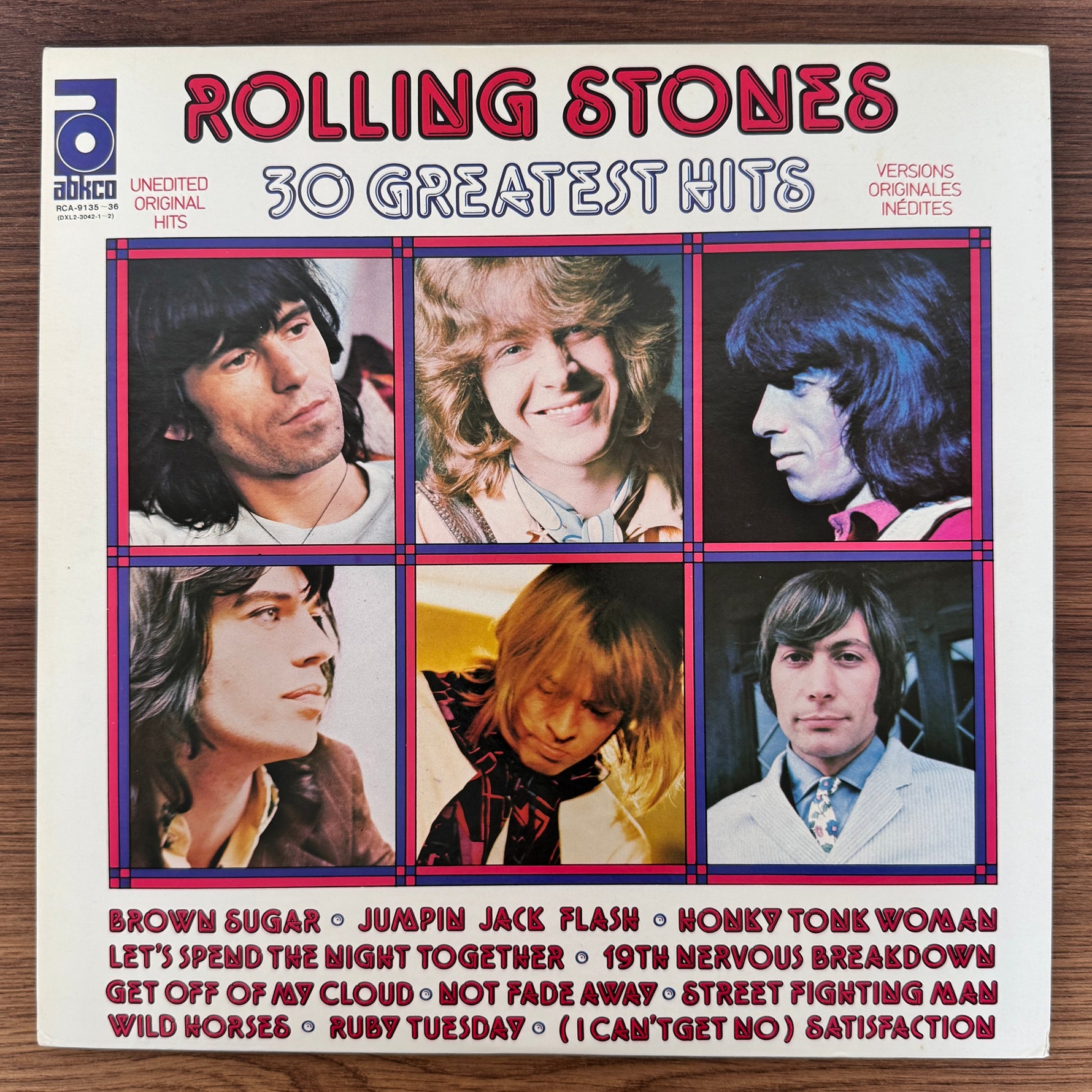 The Rolling Stones – 30 Greatest Hits Japan Vinyl