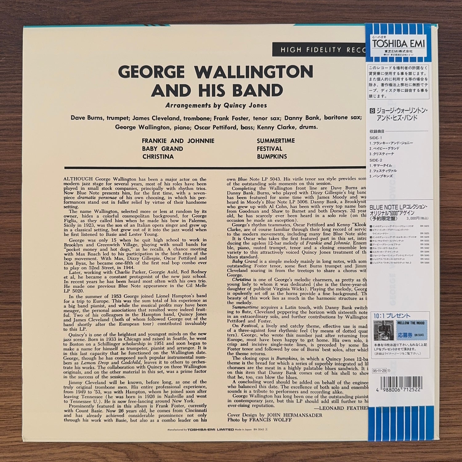 George Wallington And His Band – George Wallington Showcase
