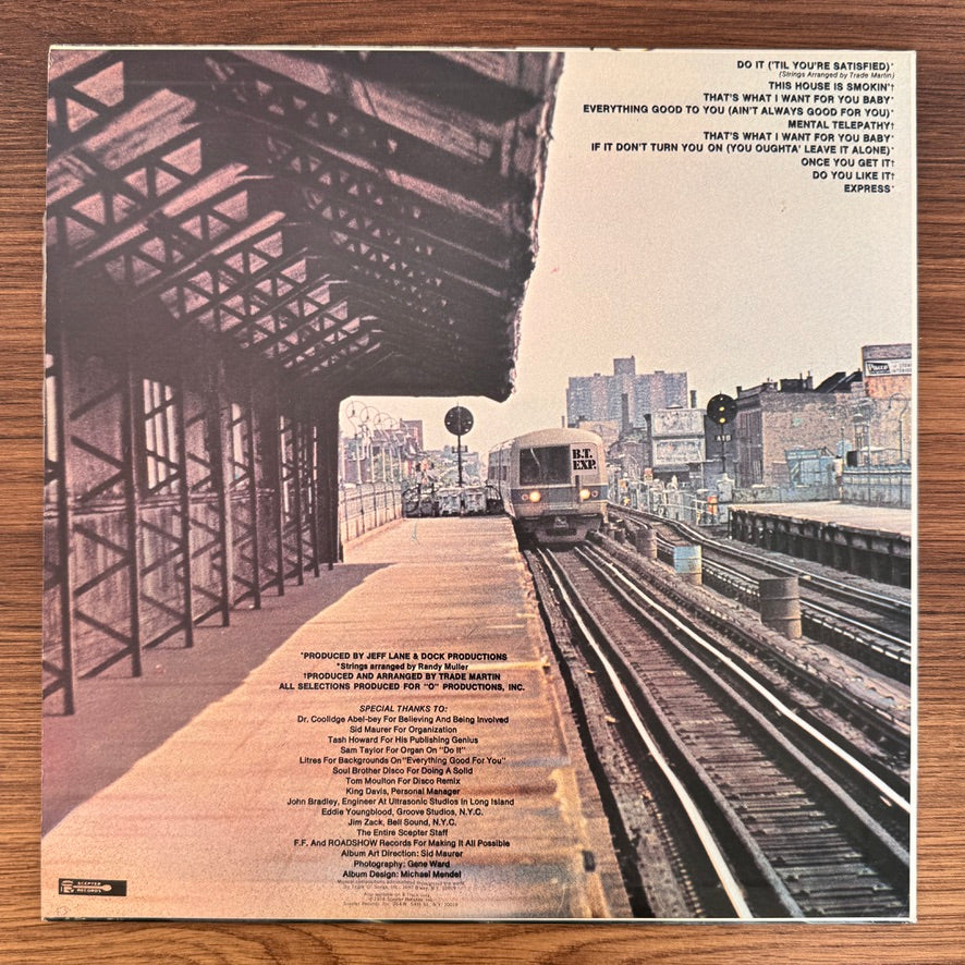 B.T. Express – Do It ('Til You're Satisfied)