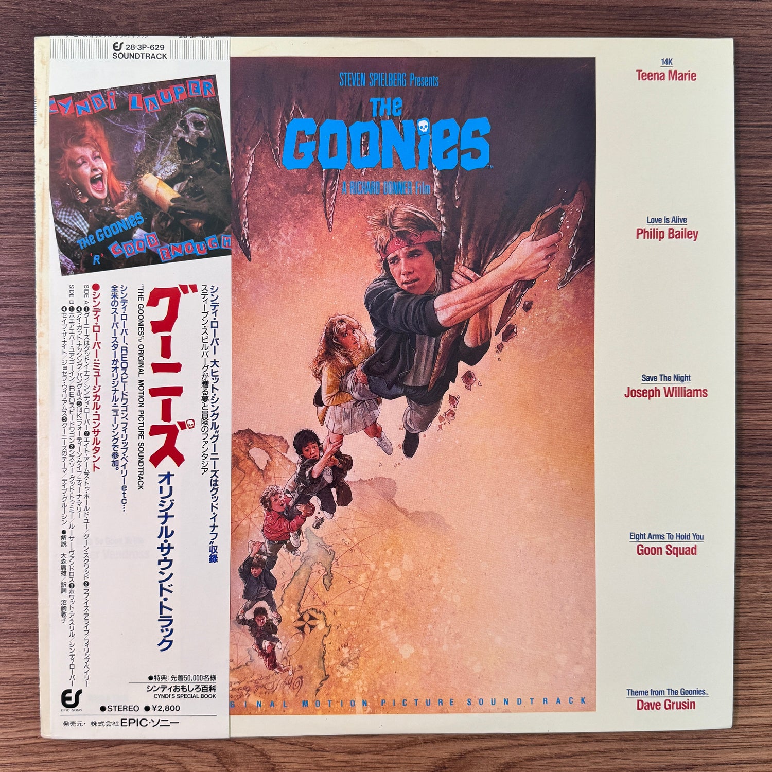 The Goonies Original Soundtrack Japan Vinyl