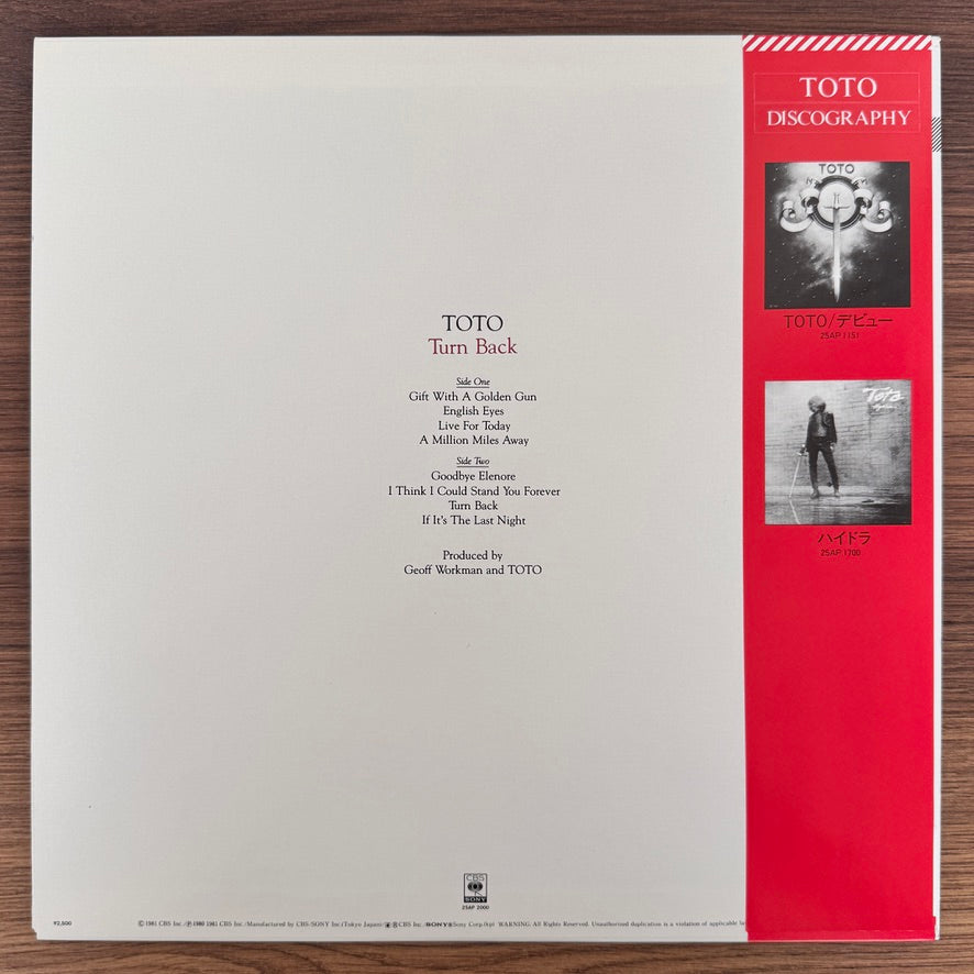 Toto – Turn Back