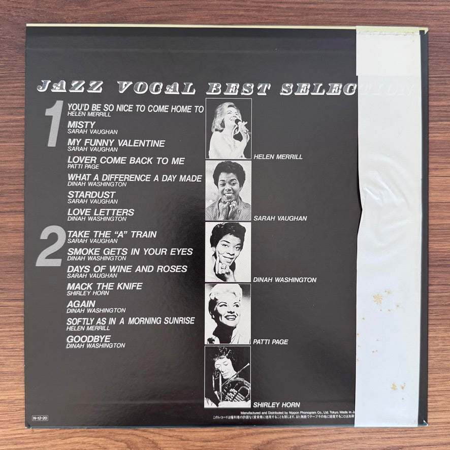 Jazz Vocal Best Selection