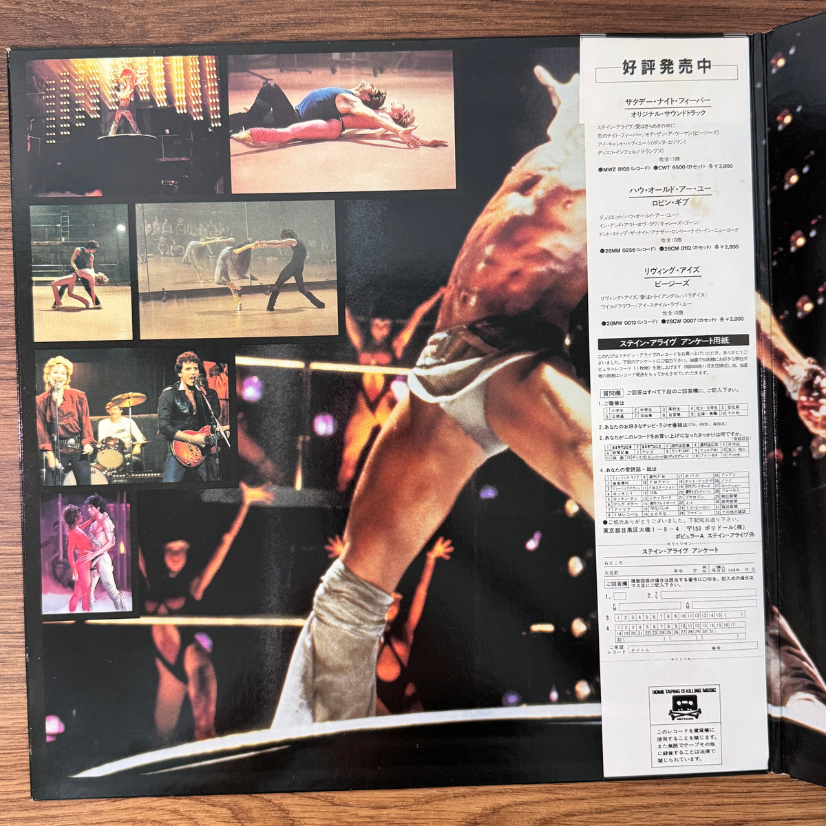 Staying Alive Original Soundtrack Japan Vinyl