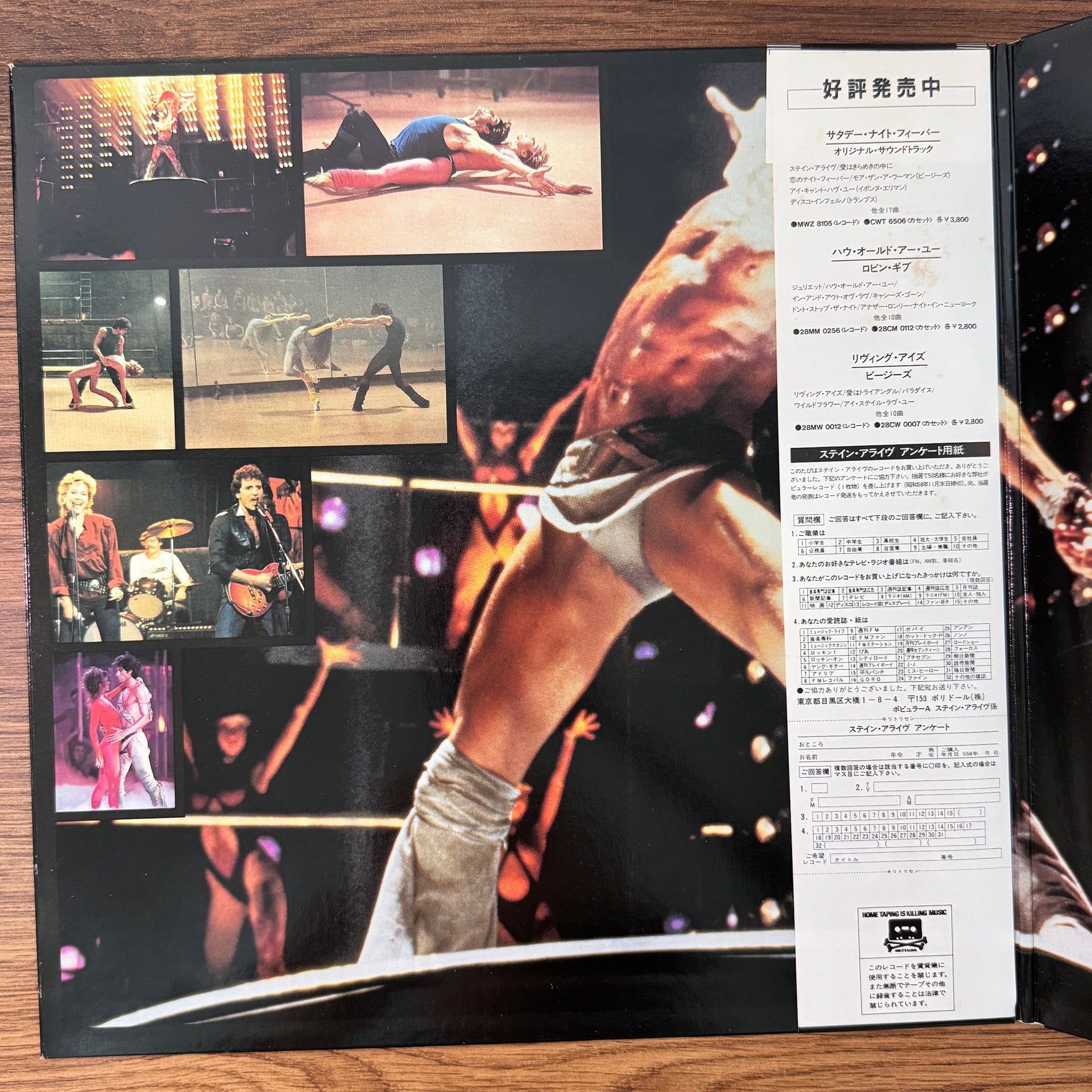 Staying Alive Original Soundtrack Japan Vinyl
