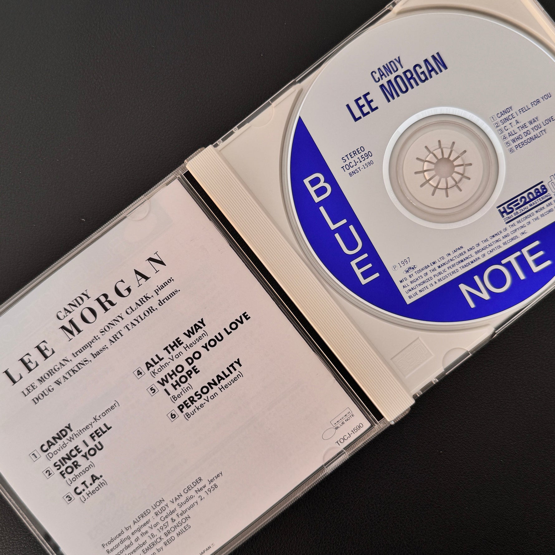 Lee Morgan – Candy CD Japan Vinyl