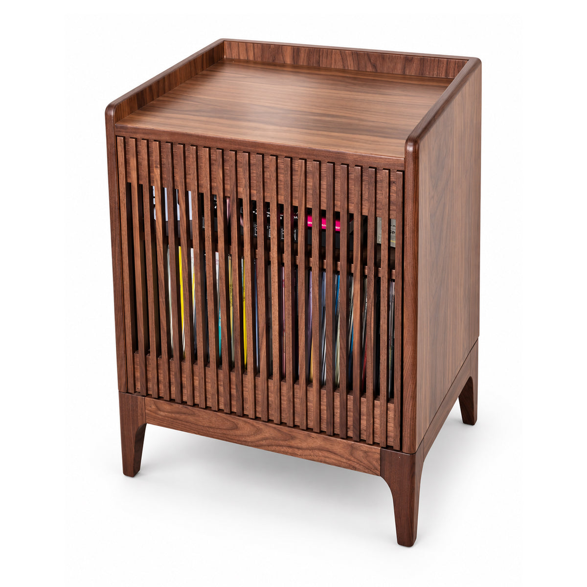 Kamakura Turntable Stand | Kamakura Plak Masası | Amerikan Ceviz Ahşap