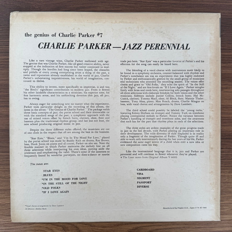 Charlie Parker – Jazz Perennial