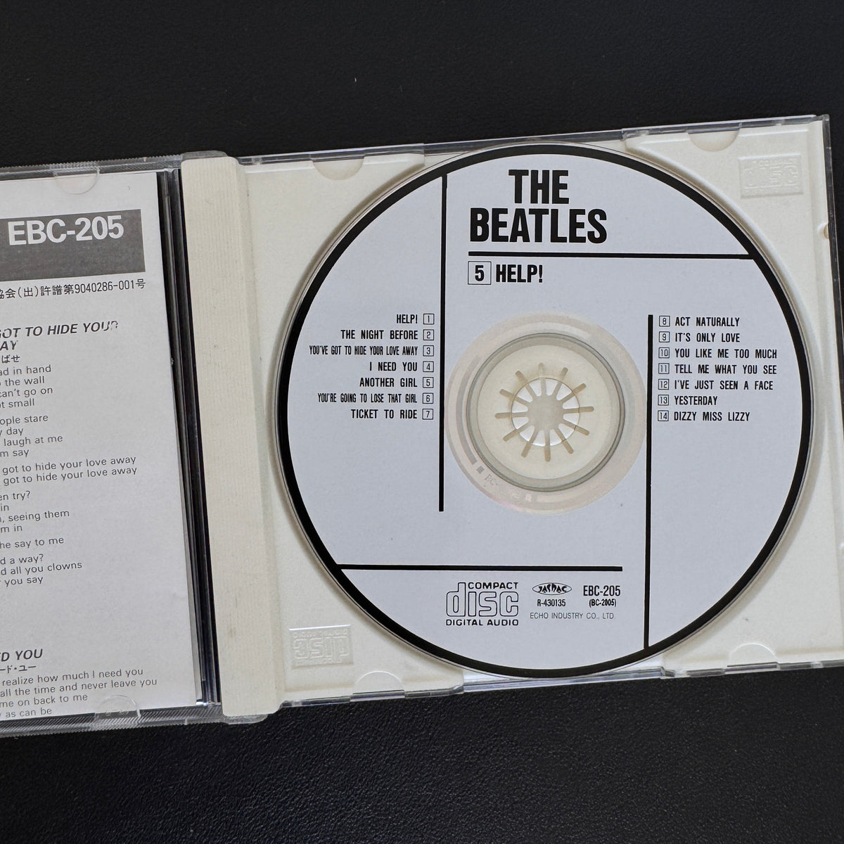 The Beatles – Help! Vol.5 CD Japan Vinyl