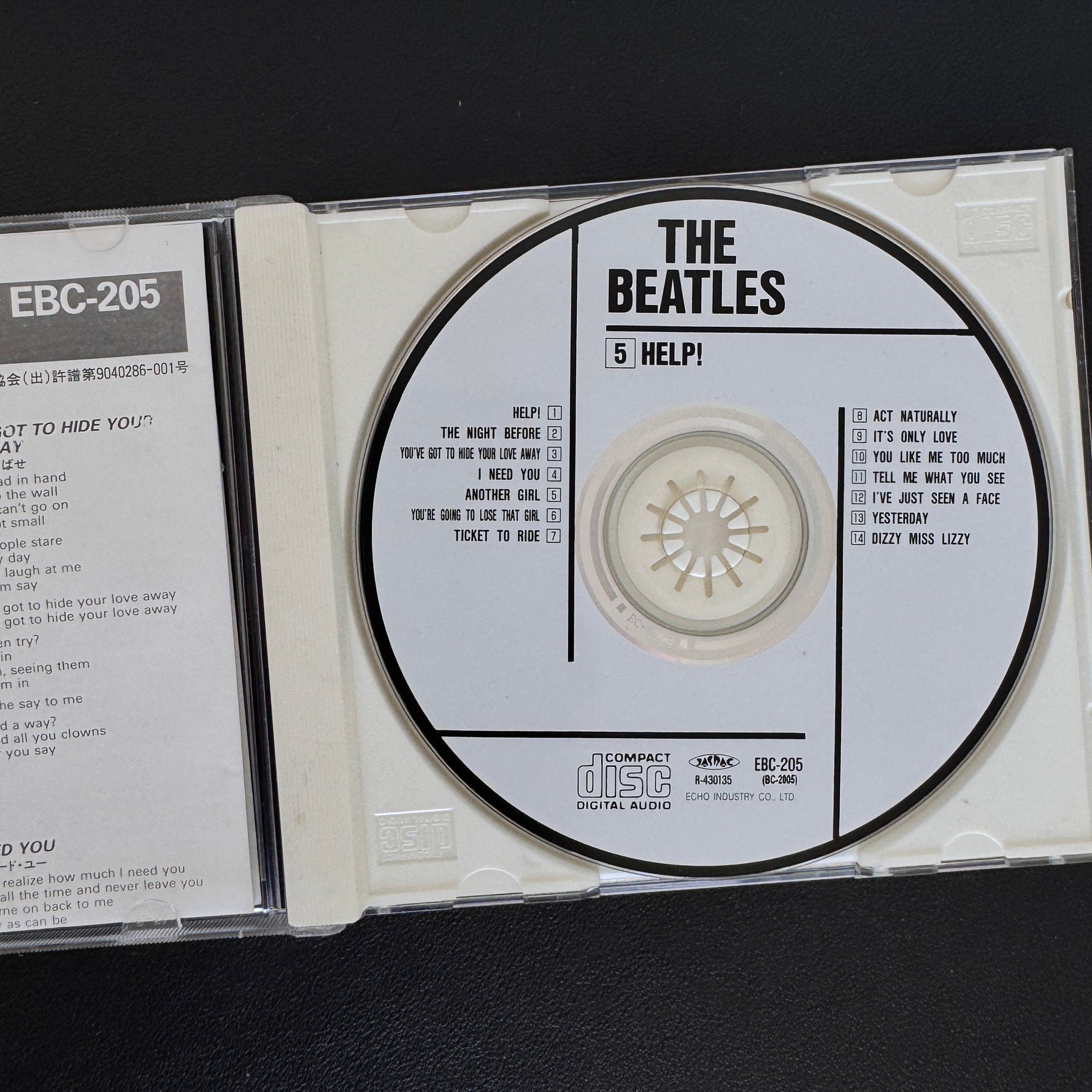 The Beatles – Help! Vol.5 CD Japan Vinyl