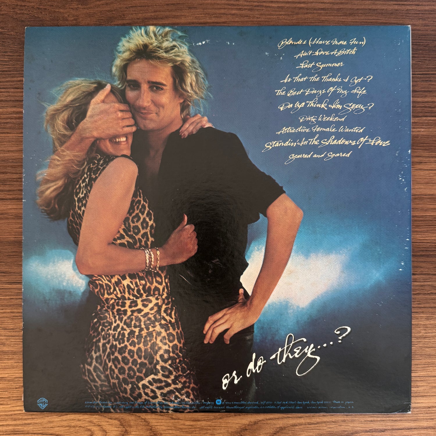 Rod Stewart – Blondes Have More Fun
