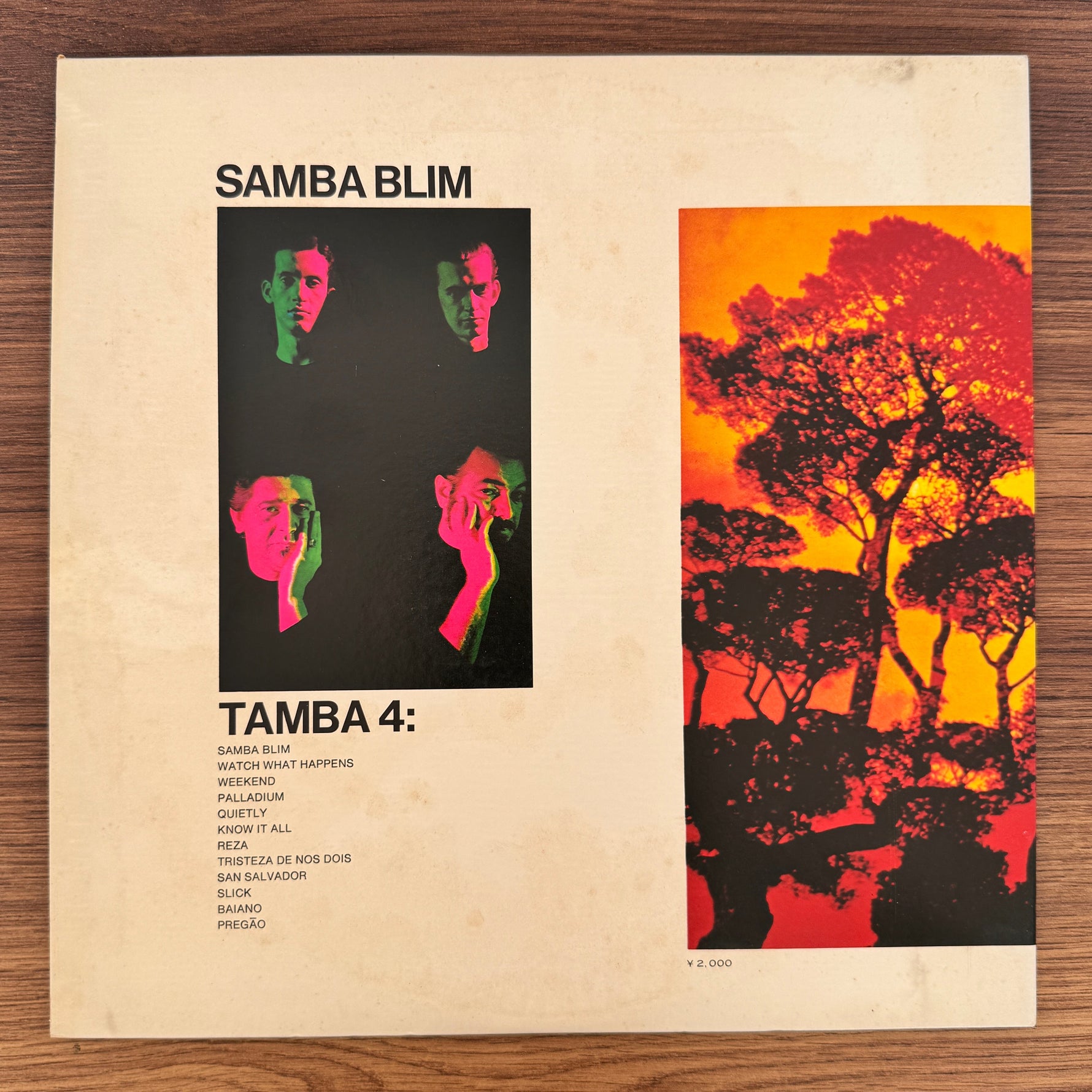 Tamba 4 – Samba Blim Japan Vinyl