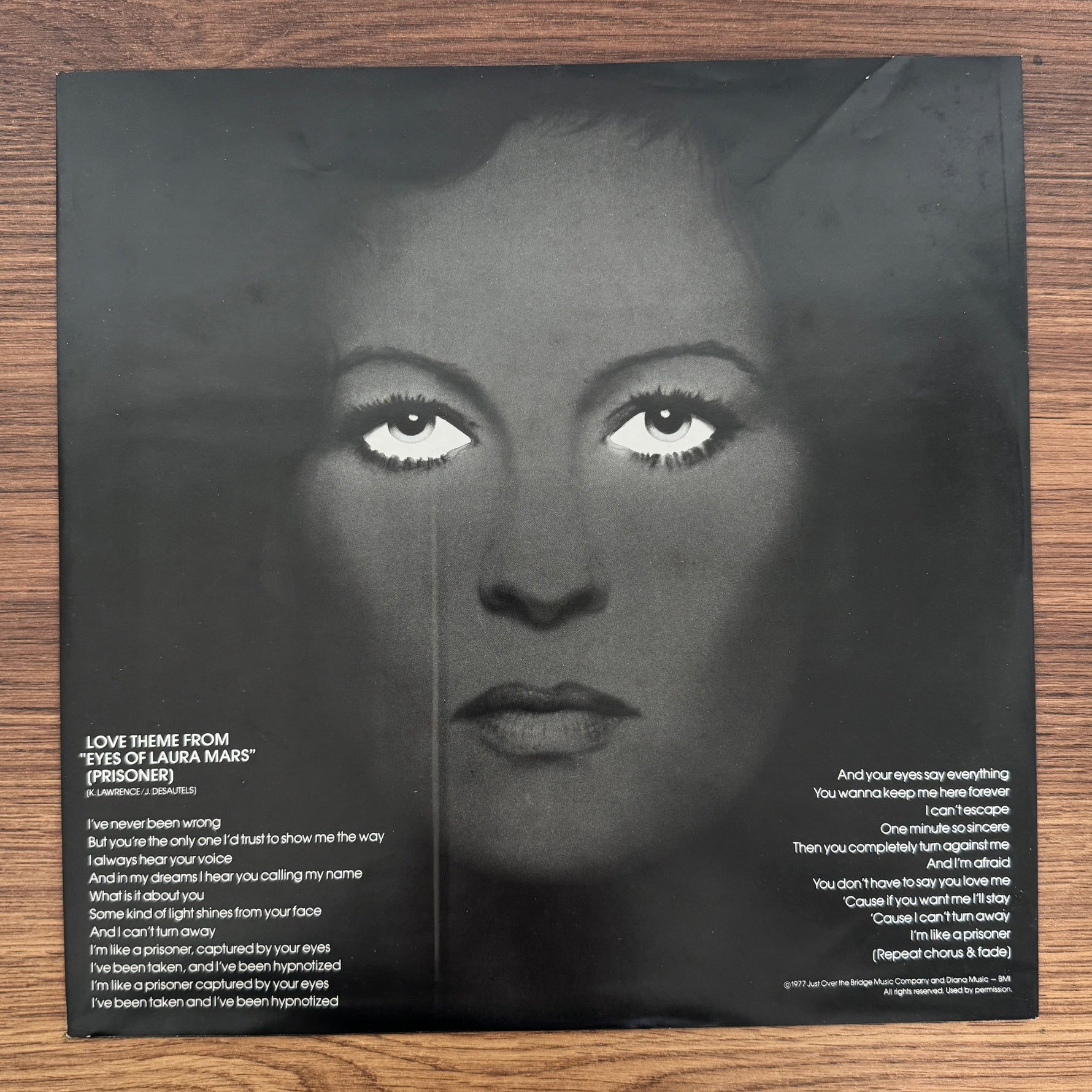 Eyes Of Laura Mars Original Soundtrack Japan Vinyl