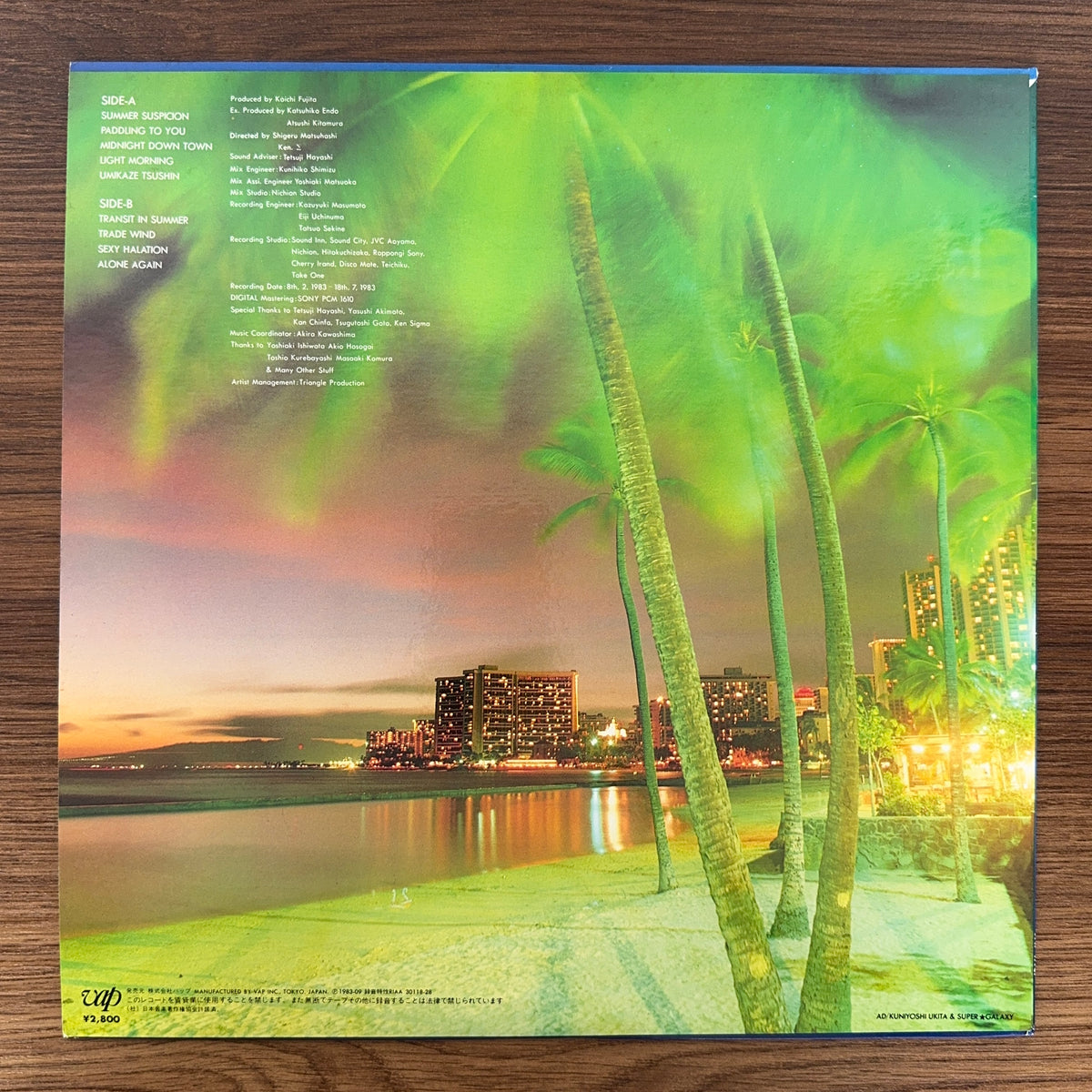 S. Kiyotaka & Omega Tribe – Aqua City