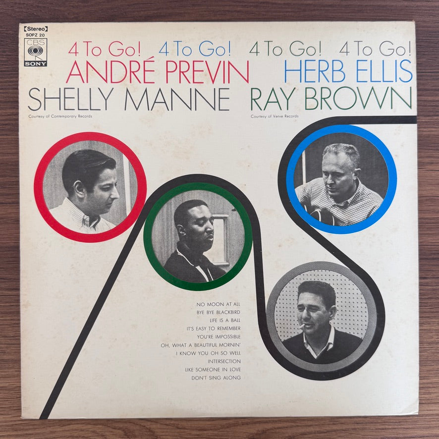 Andre Previn / Herb Ellis / Shelly Manne / Ray Brown – 4 To Go!
