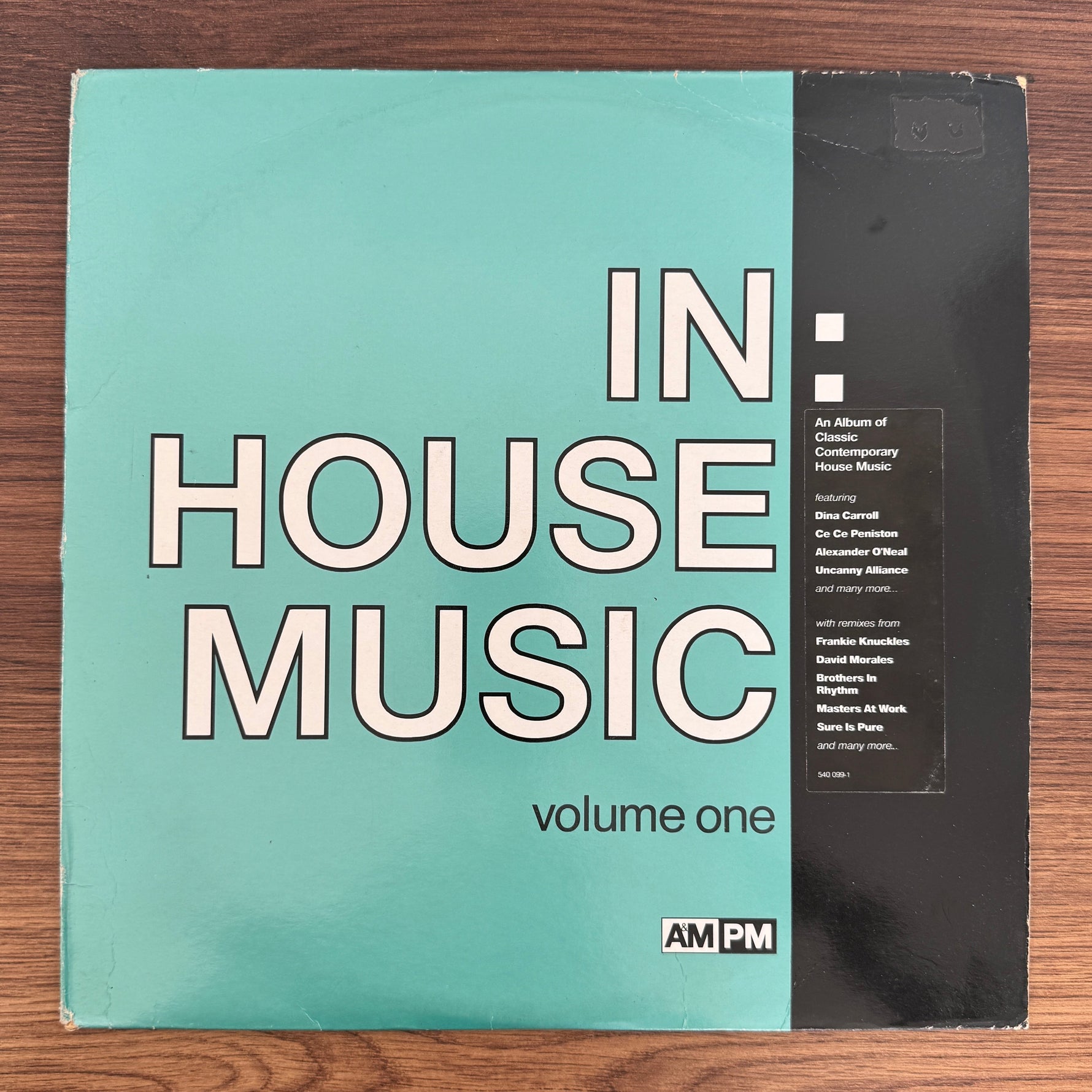 In:House Music Volume One Japan Vinyl