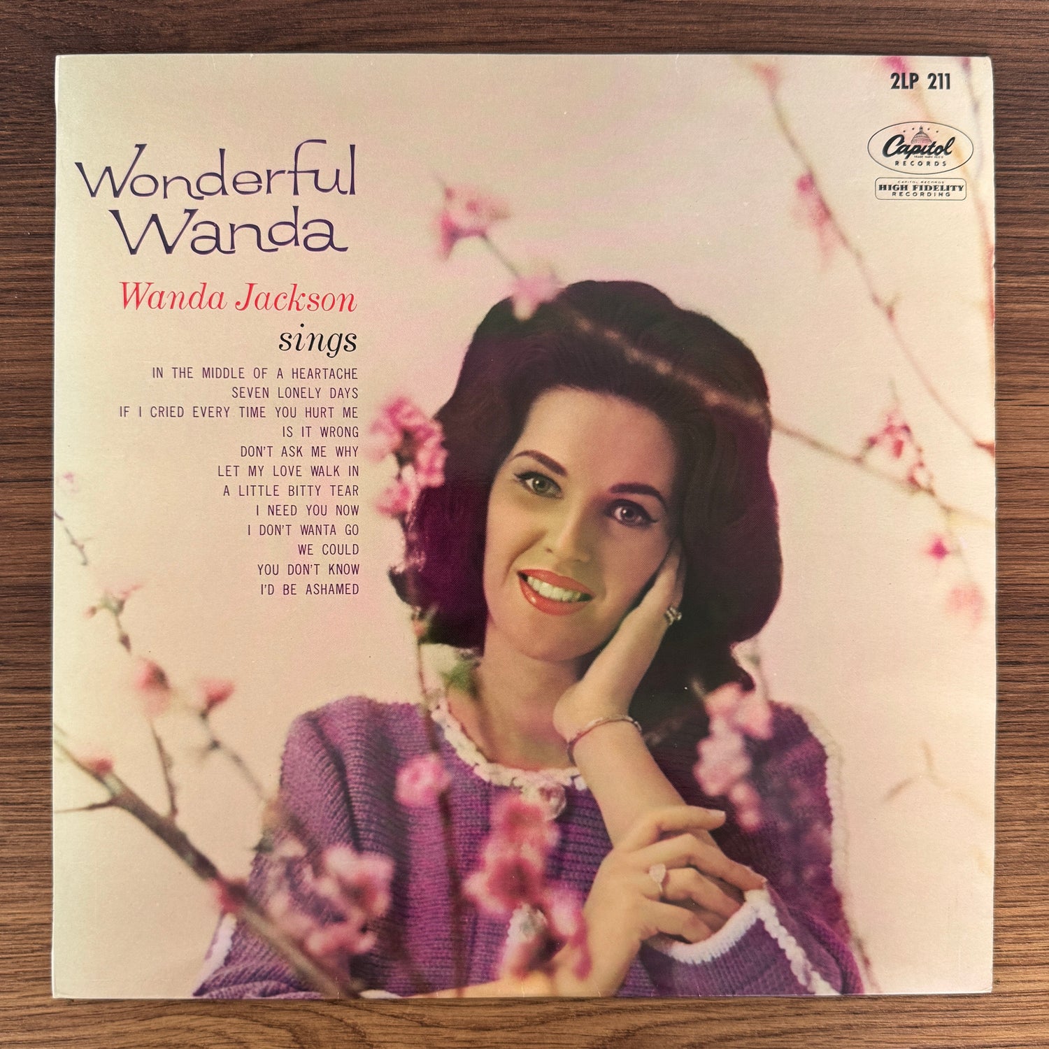 Wanda Jackson – Wonderful Wanda Japan Vinyl