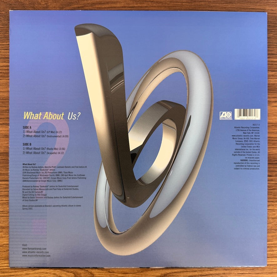 Brandy – What About Us? Japan Vinyl