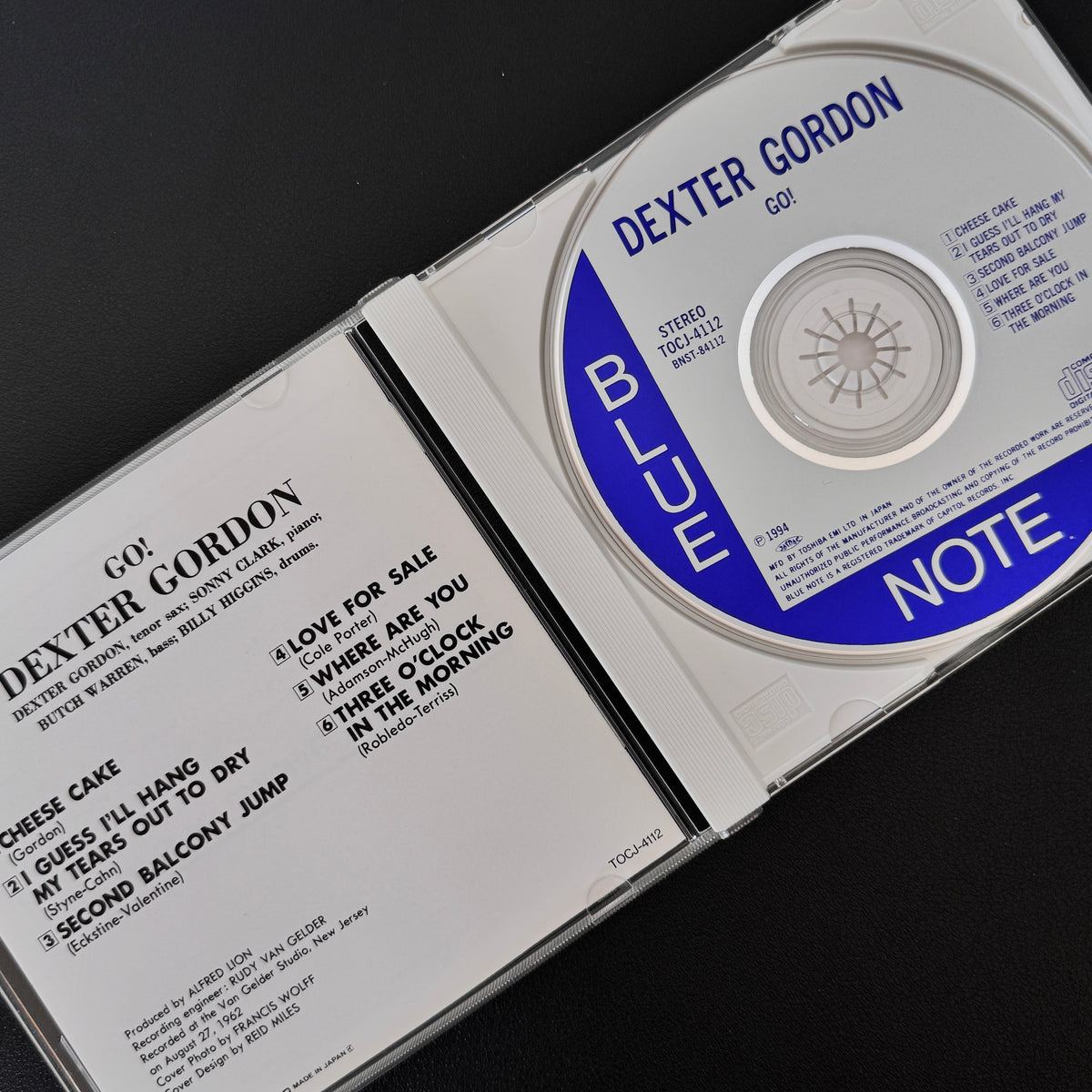 Dexter Gordon – Go! CD Japan Vinyl