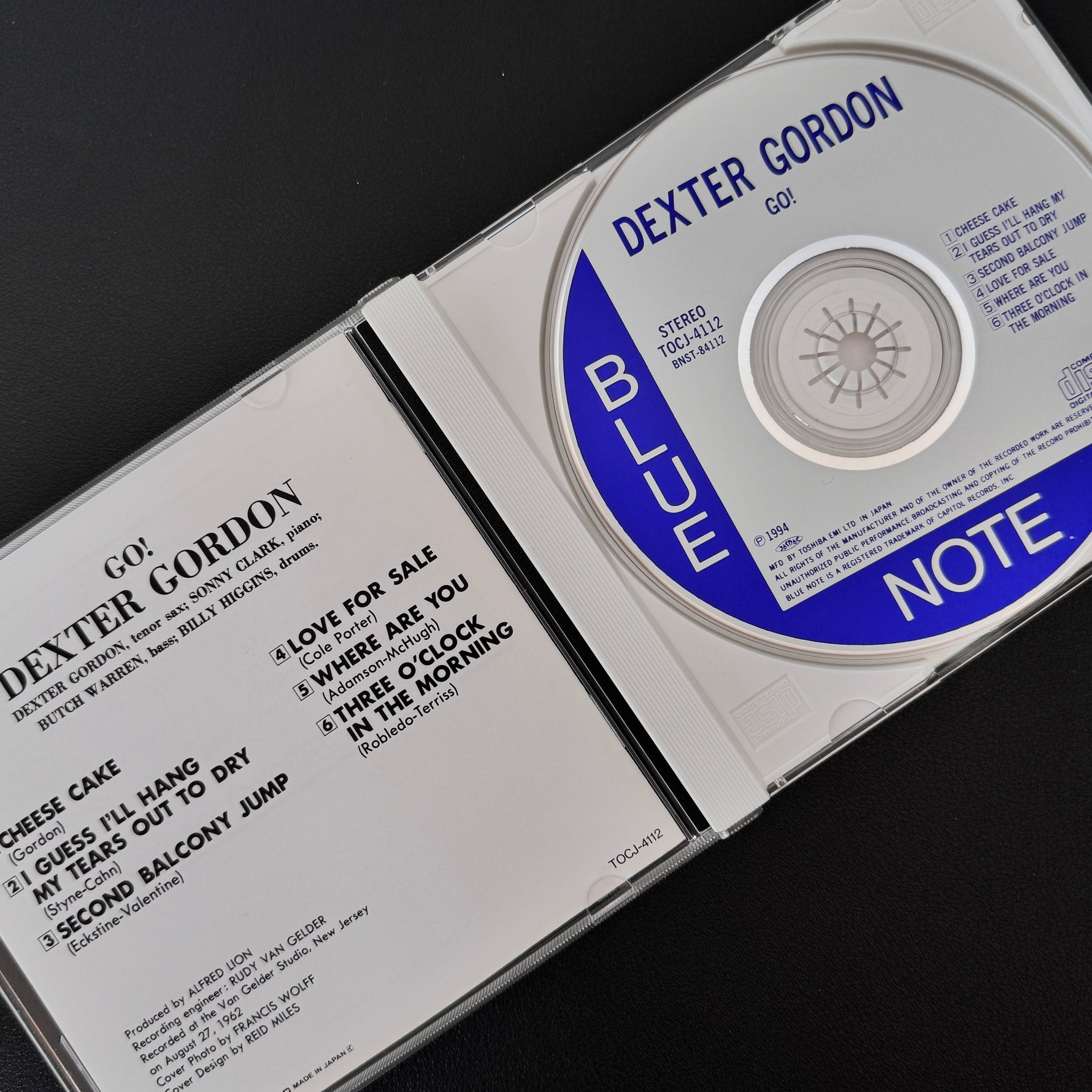 Dexter Gordon – Go! CD Japan Vinyl