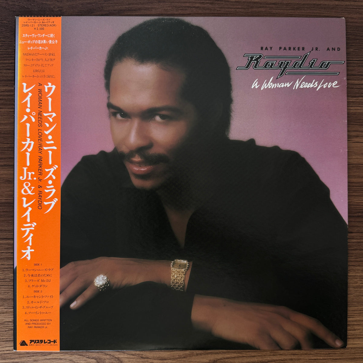 Ray Parker Jr. And Raydio – A Woman Needs Love Japan Vinyl