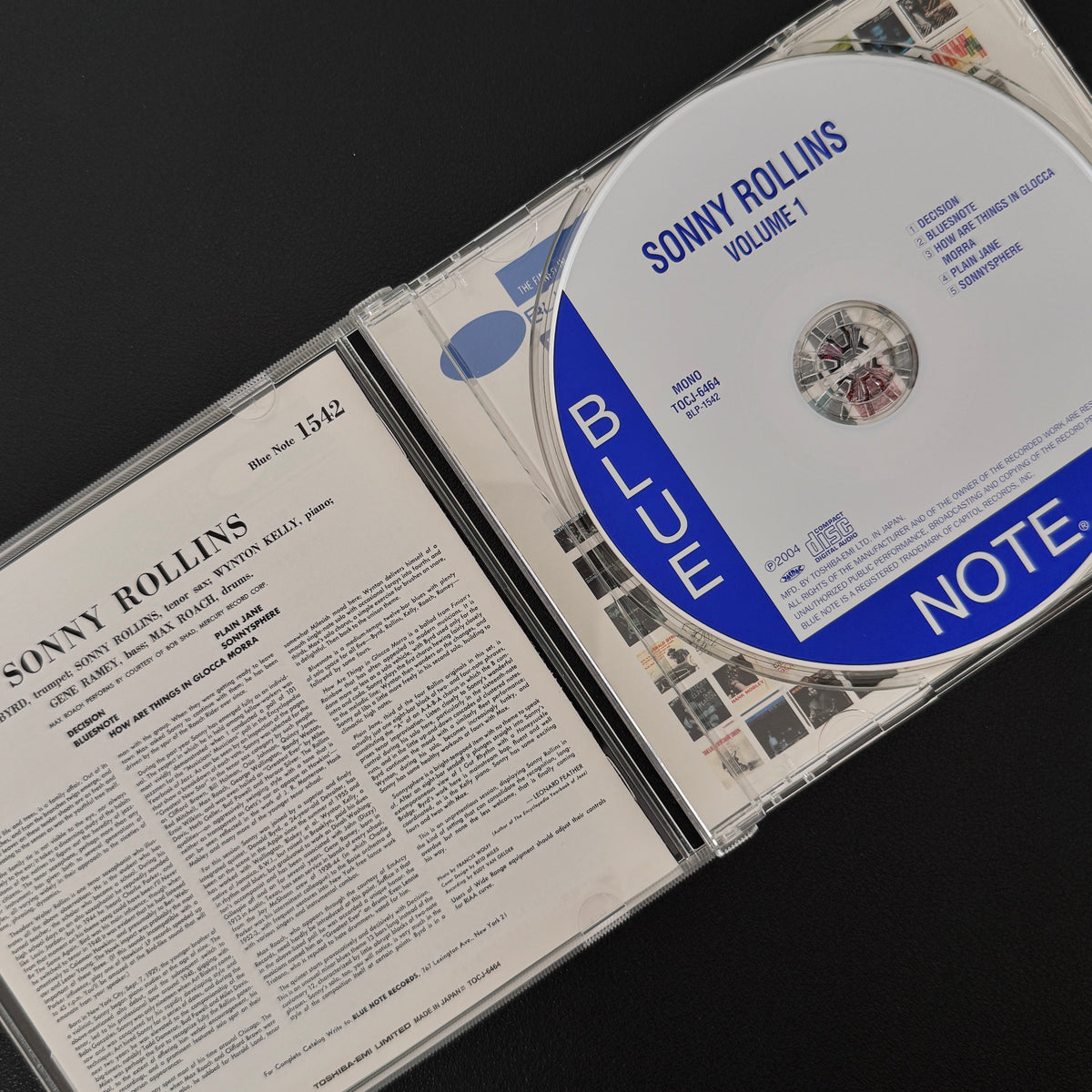 Sonny Rollins – Sonny Rollins Vol.1 CD Japan Vinyl