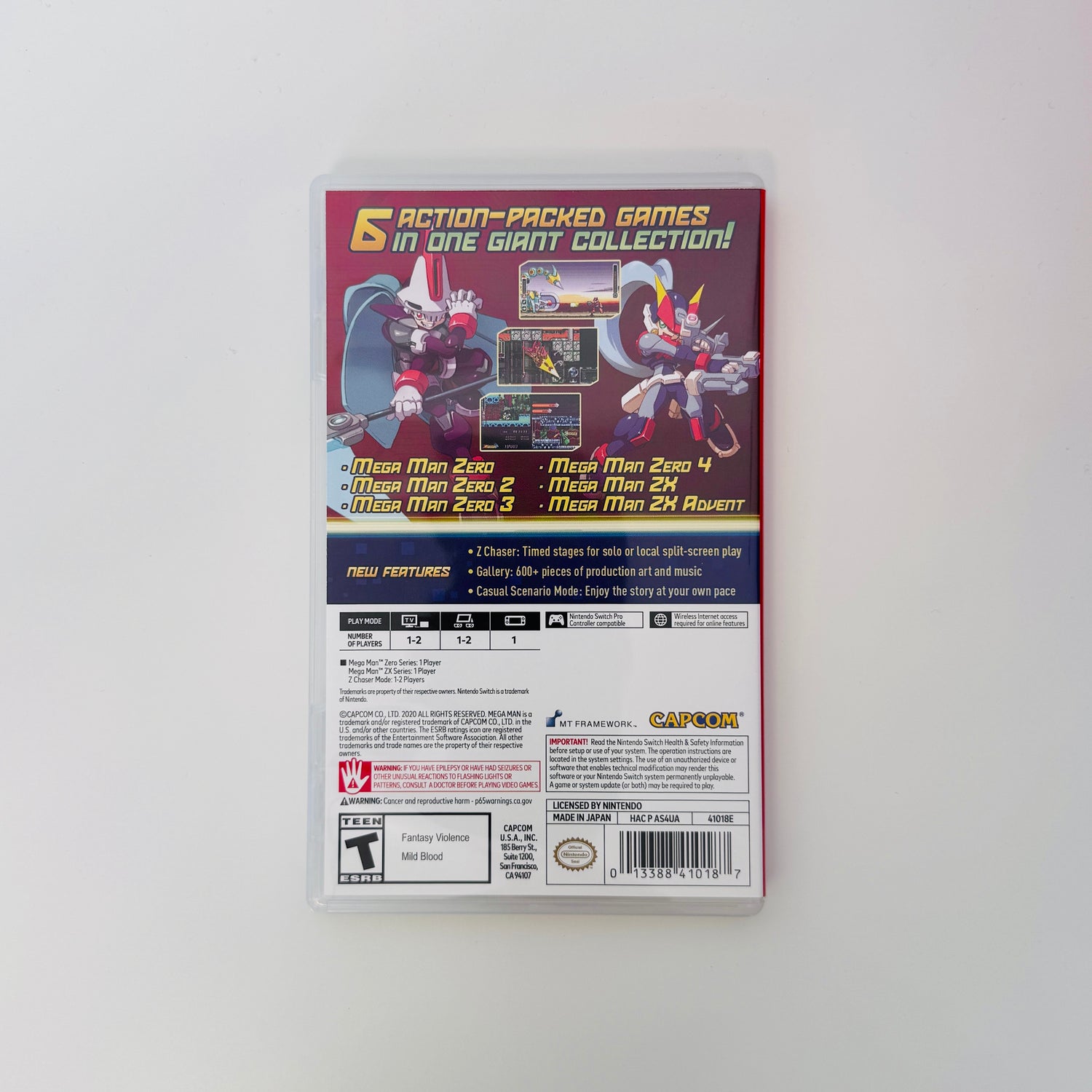 Mega Man Zero/ZX Legacy Collection | Nintendo Switch