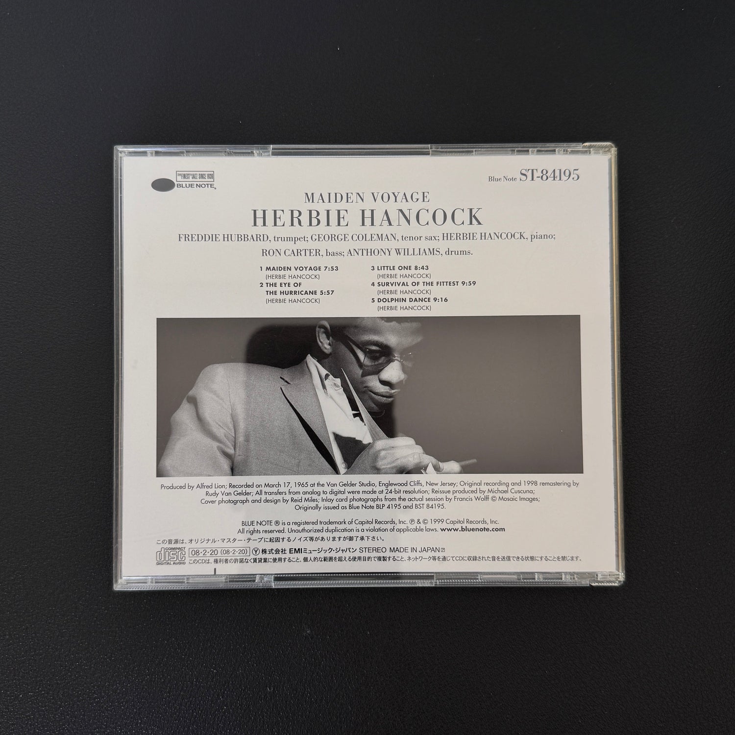 Herbie Hancock – Maiden Voyage CD Japan Vinyl