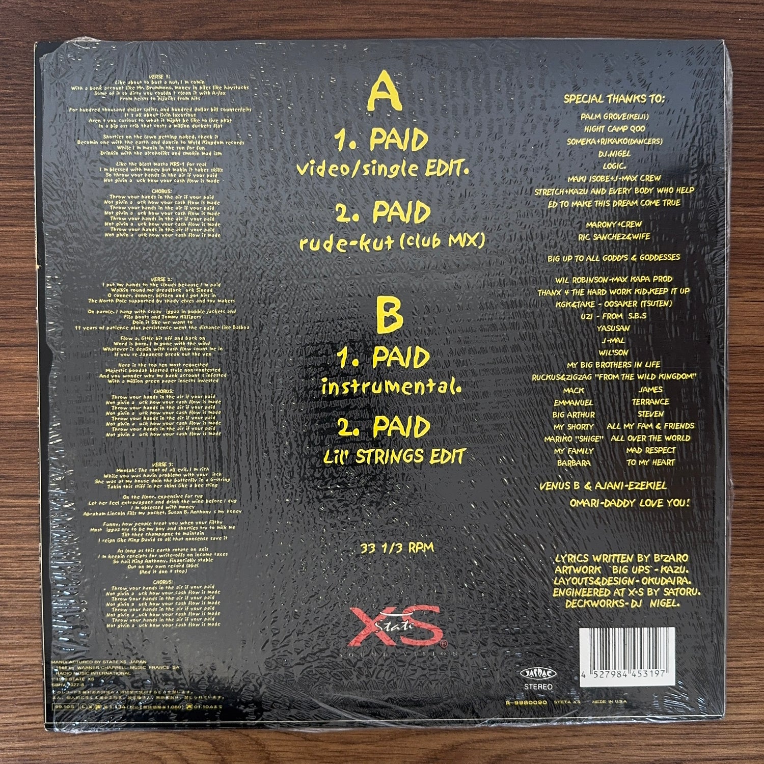 B'Zaro – Paid