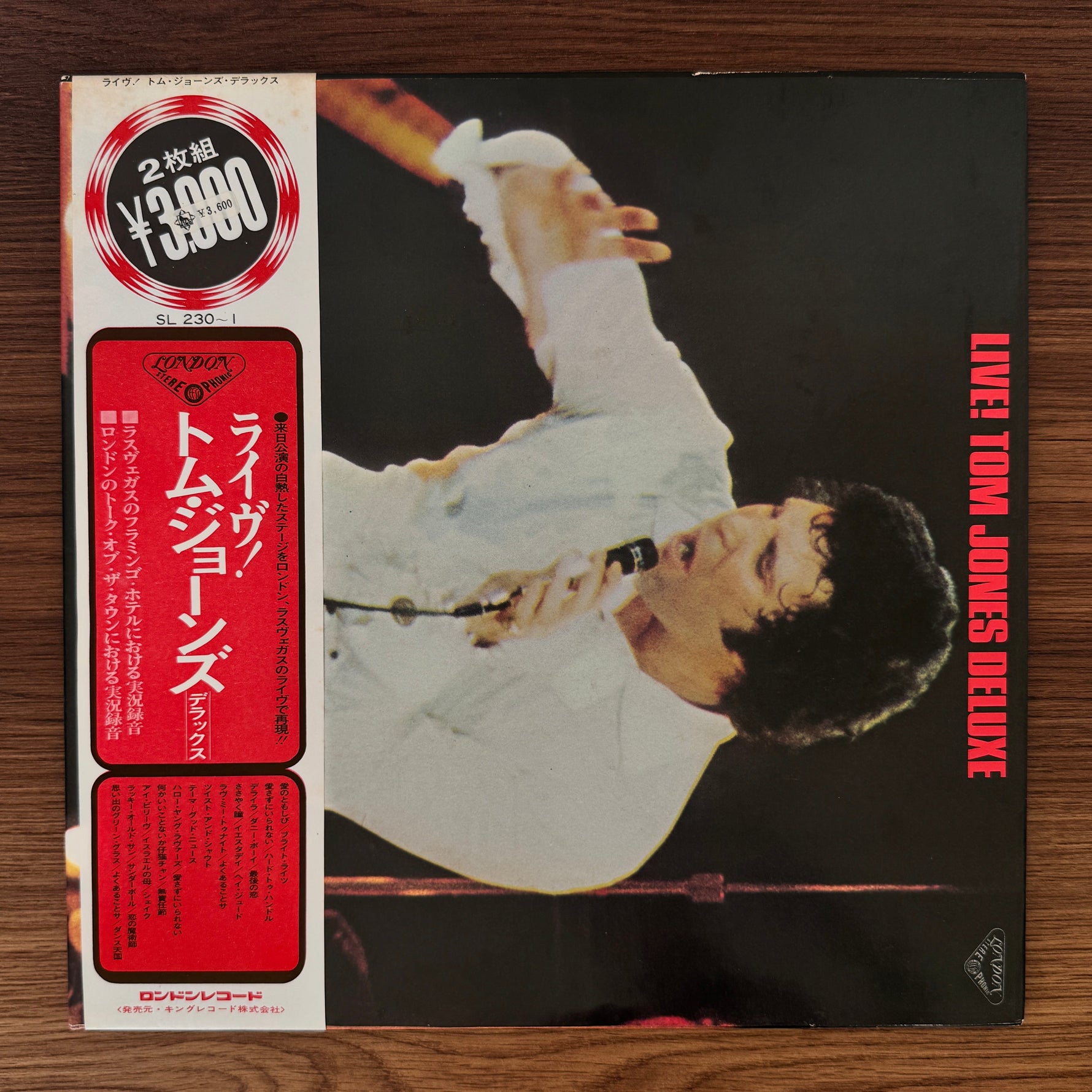 Tom Jones – Live Japan Vinyl