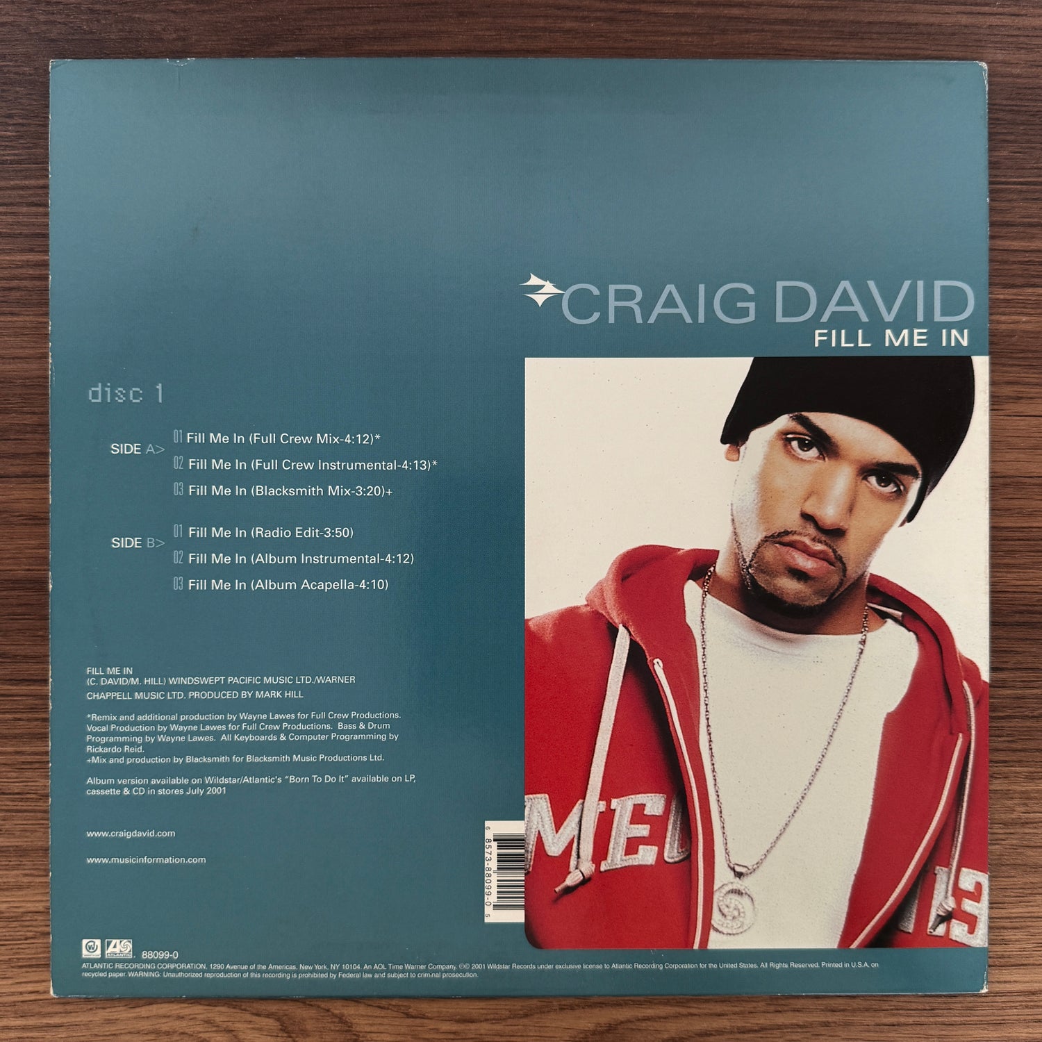 Craig David – Fill Me In