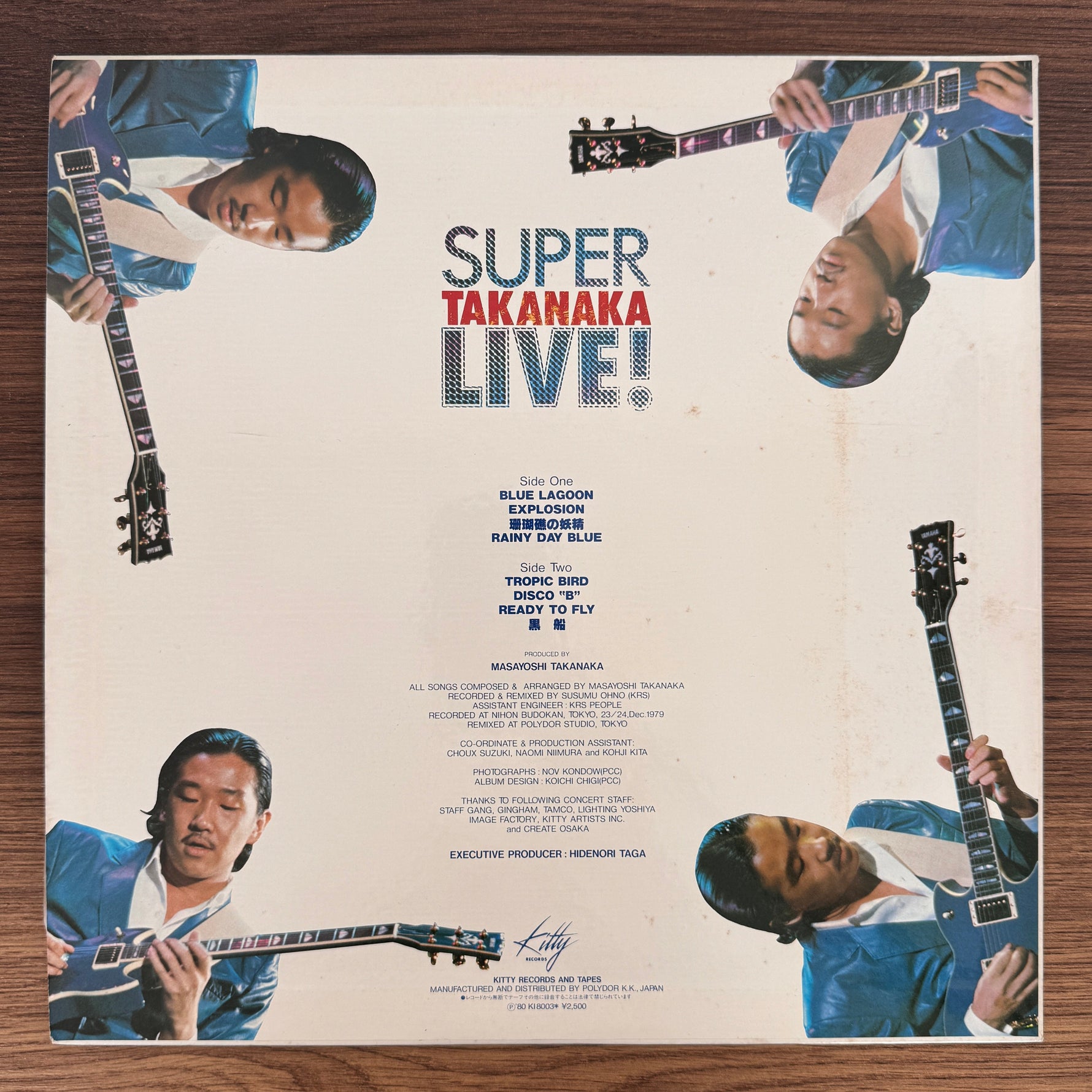 Masayoshi Takanaka – Super Takanaka Live! Japan Vinyl