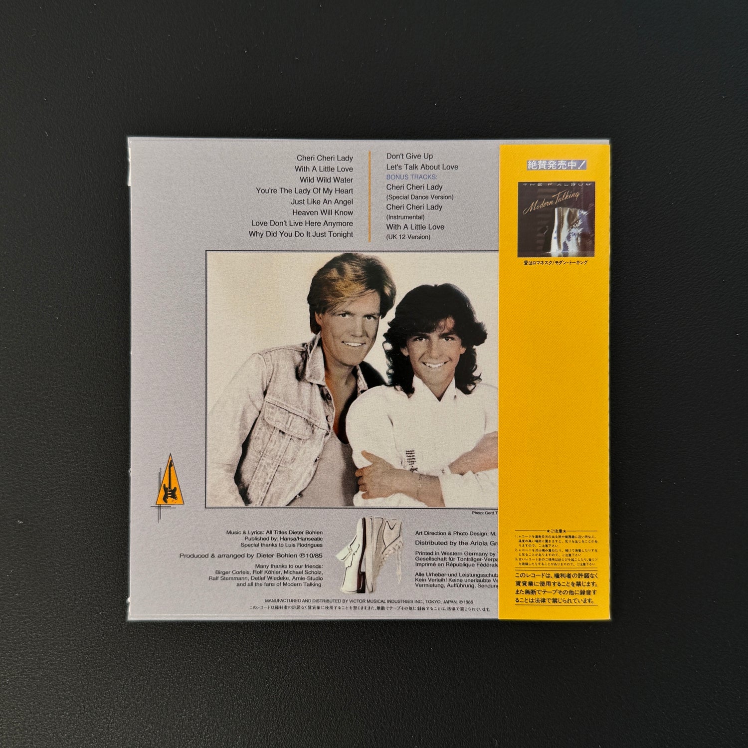 Modern Talking – Let's Talk About Love - The 2nd Album CD