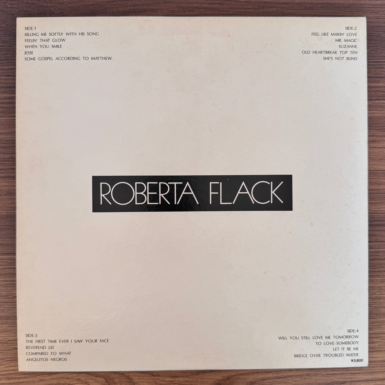 Roberta Flack – Roberta Flack Japan Vinyl