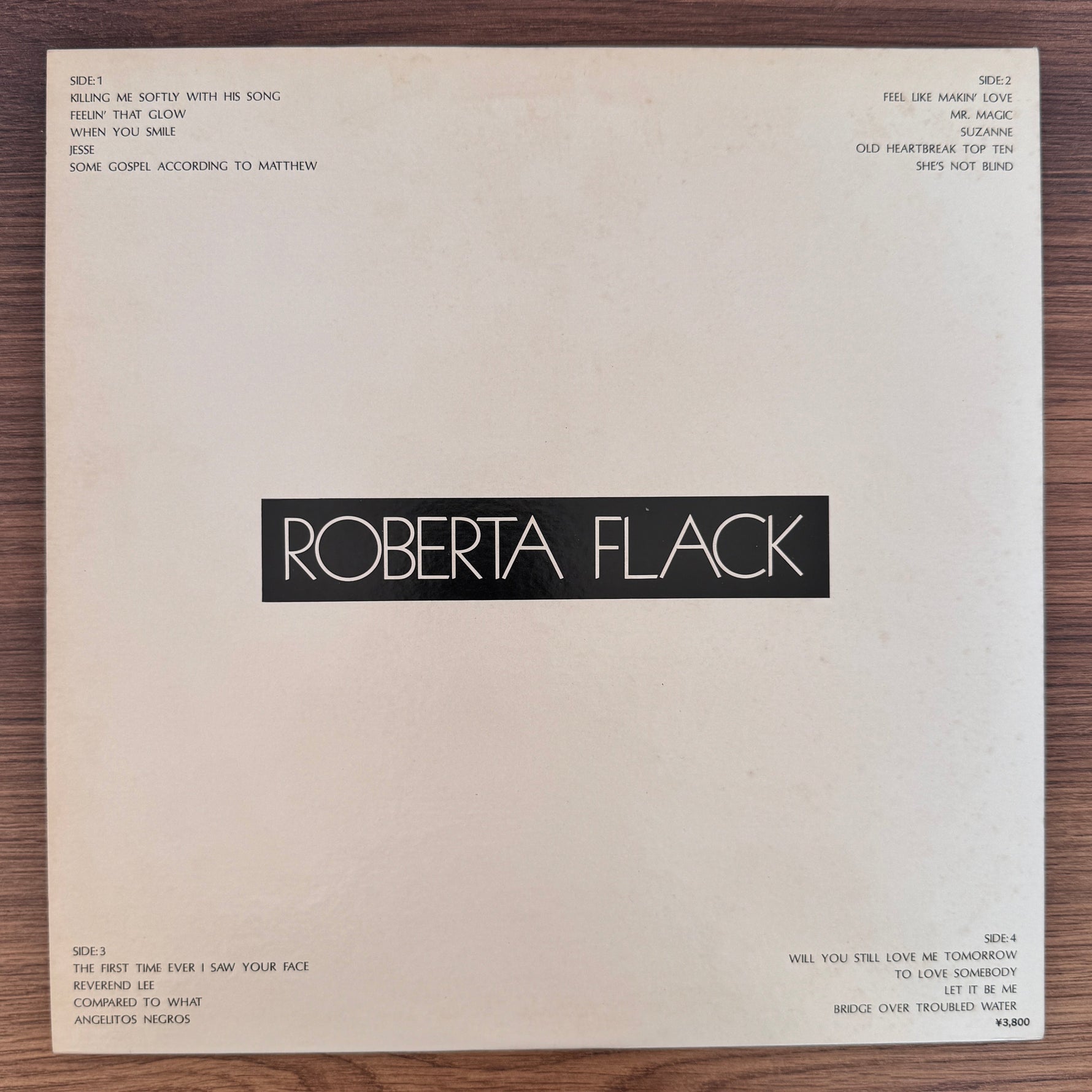 Roberta Flack – Roberta Flack Japan Vinyl
