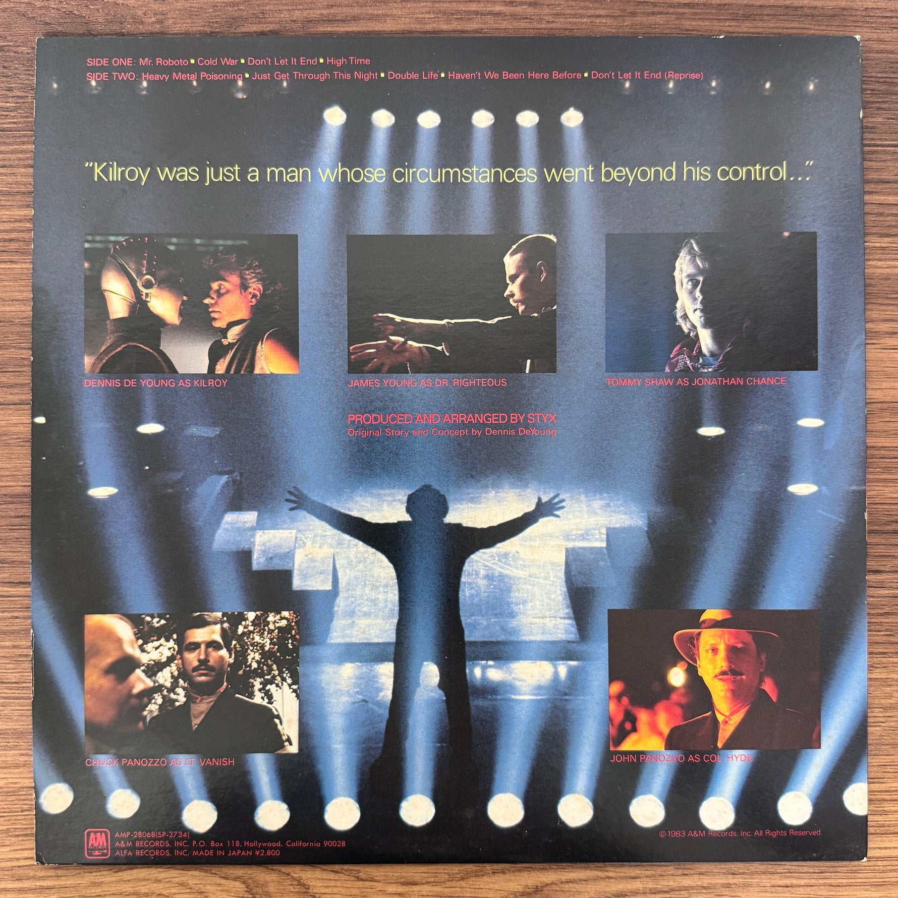 Styx – Kilroy Was Here Japan Vinyl