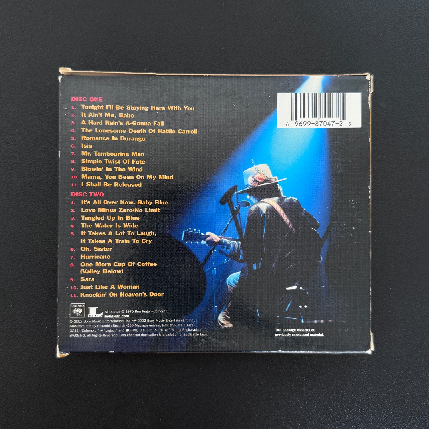 Bob Dylan ‎– Live 1975 (The Rolling Thunder Revue)
