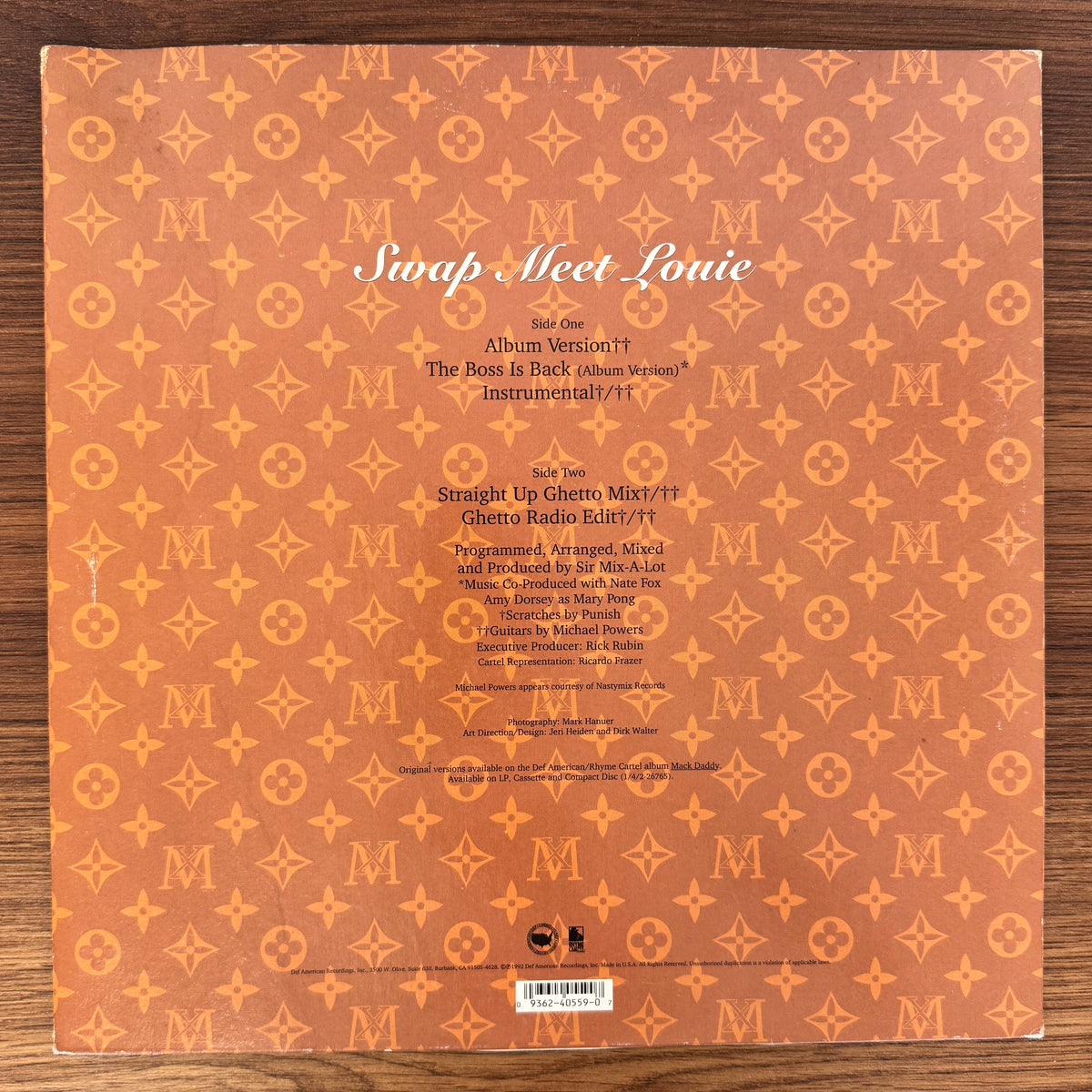 Sir Mix-A-Lot – Swap Meet Louie Japan Vinyl