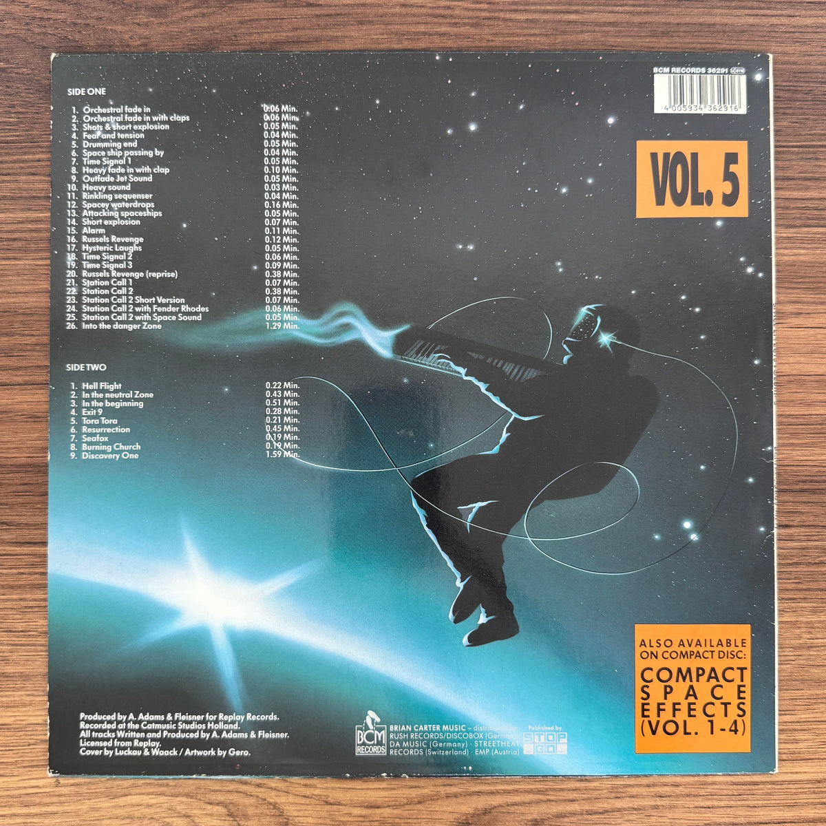Adams & Fleisner – Space Effects Vol. 5 Japan Vinyl