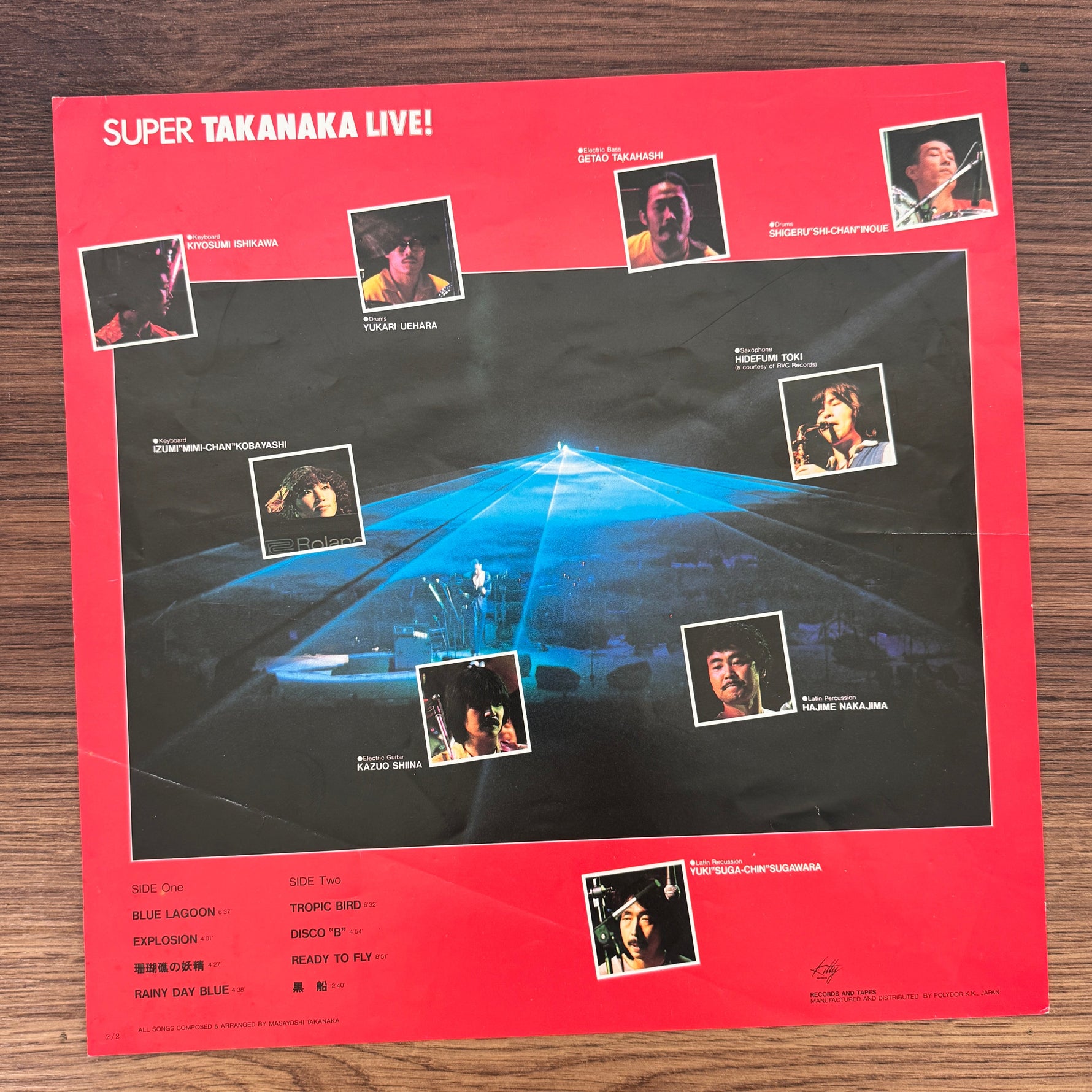 Masayoshi Takanaka – Super Takanaka Live! Japan Vinyl
