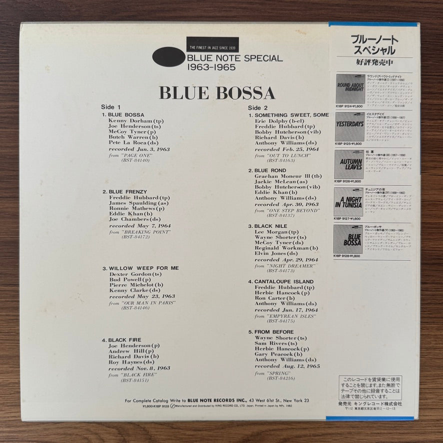 Blue Bossa - Blue Note Special 1963-1965