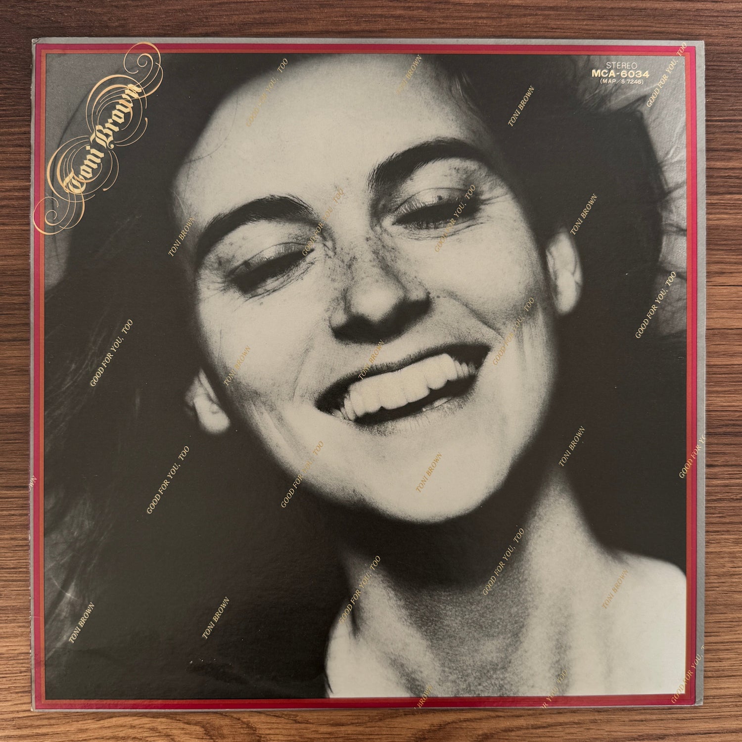 Toni Brown – Good For You,Too Japan Vinyl